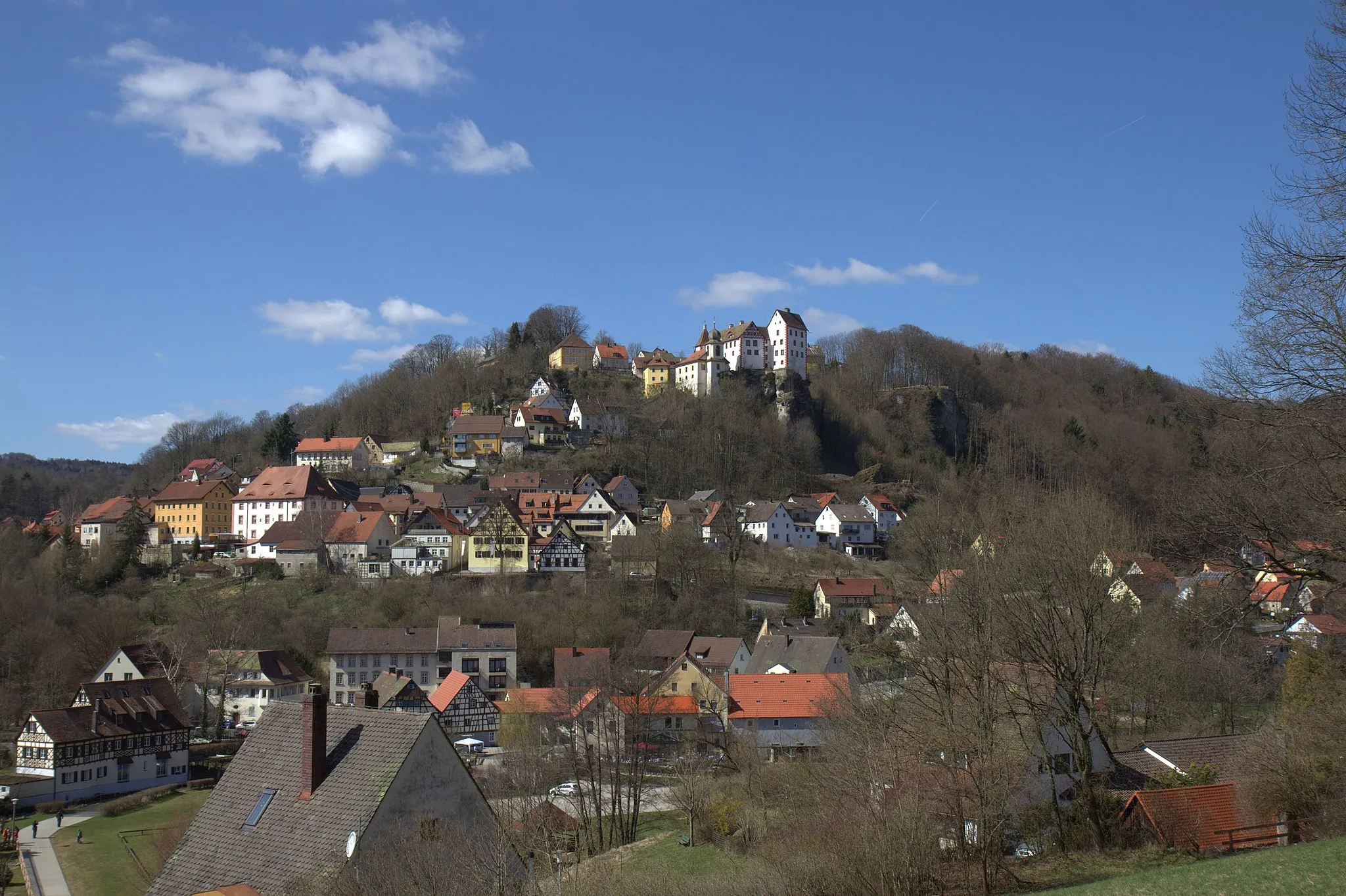 Photo showing: Burg Egloffstein - Ansicht aus östlicher Richtung