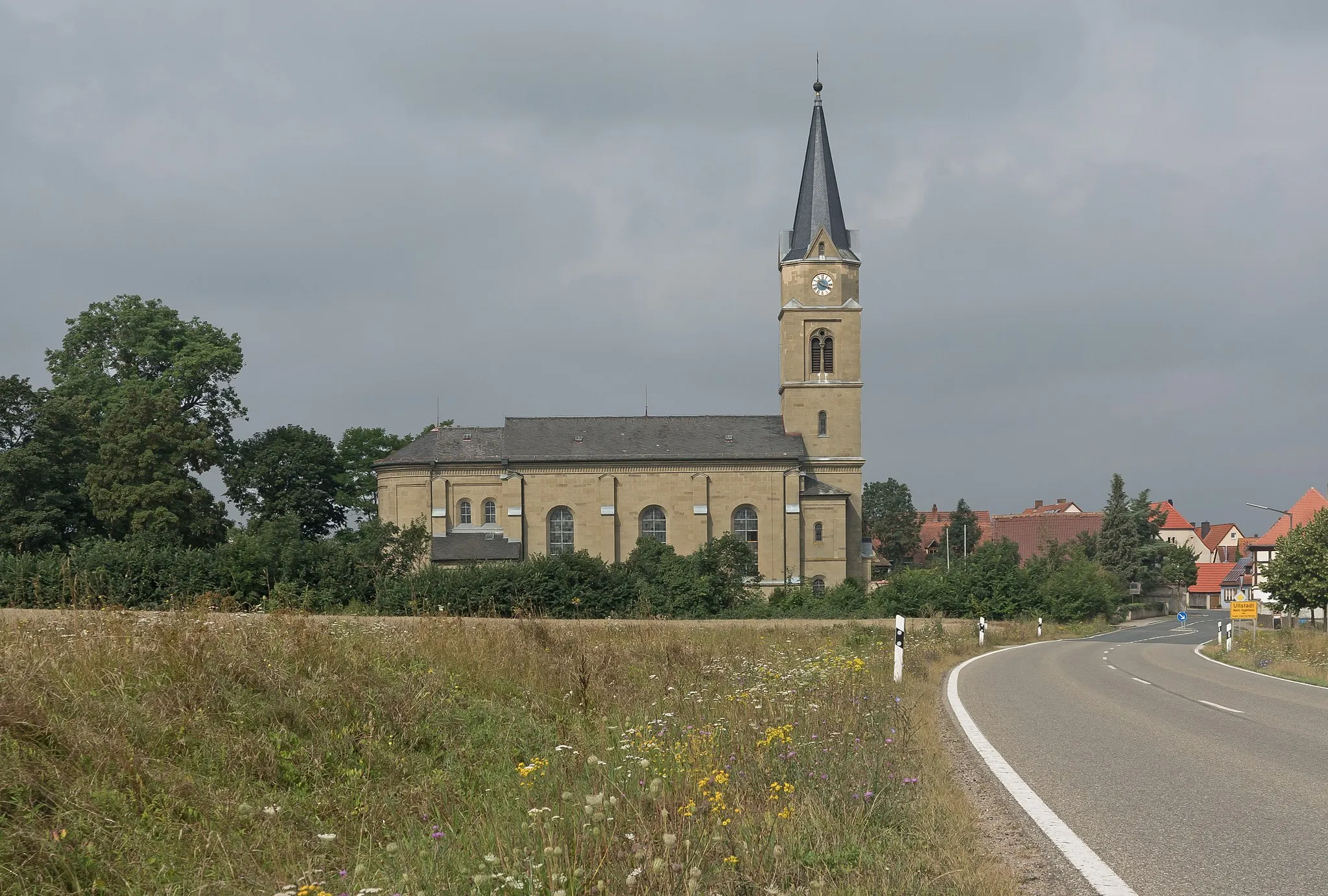 Photo showing: Ullstadt, church: katholische Pfarrkirche Mariä Himmelfahrt