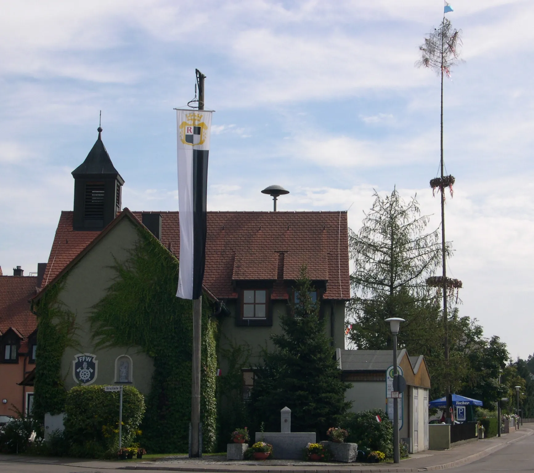 Photo showing: Village center of Roth-Pruppach