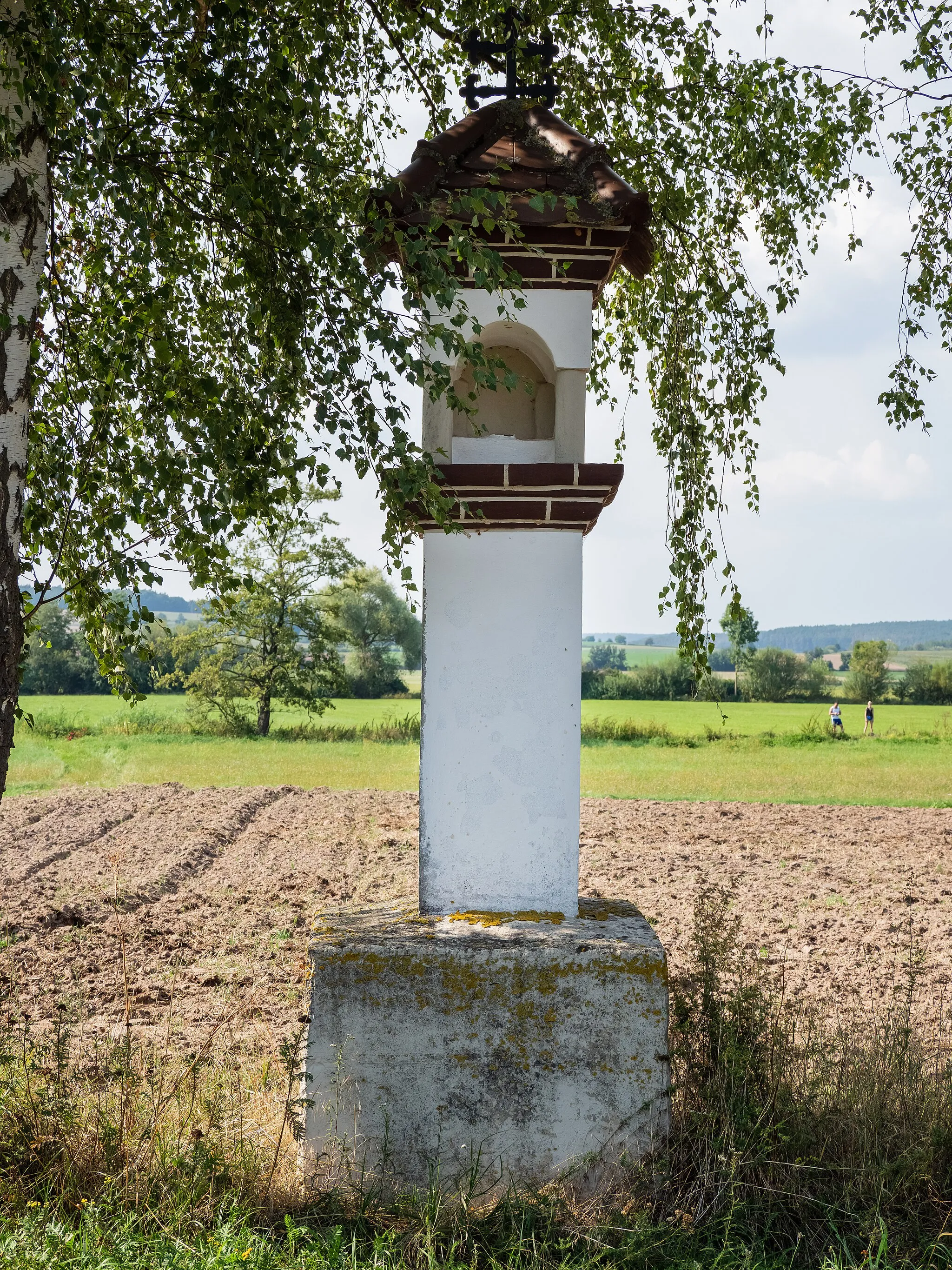 Photo showing: Wayside shrine in Sterpersdorf near Höchstadt an der Aisch