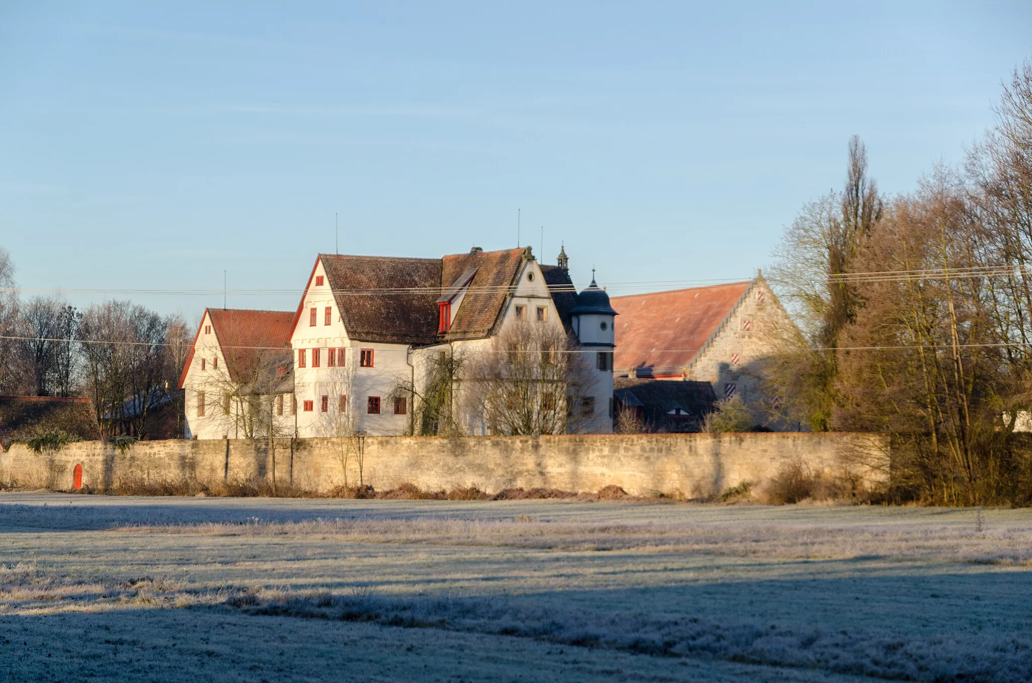 Photo showing: Gebsattel, Schloss