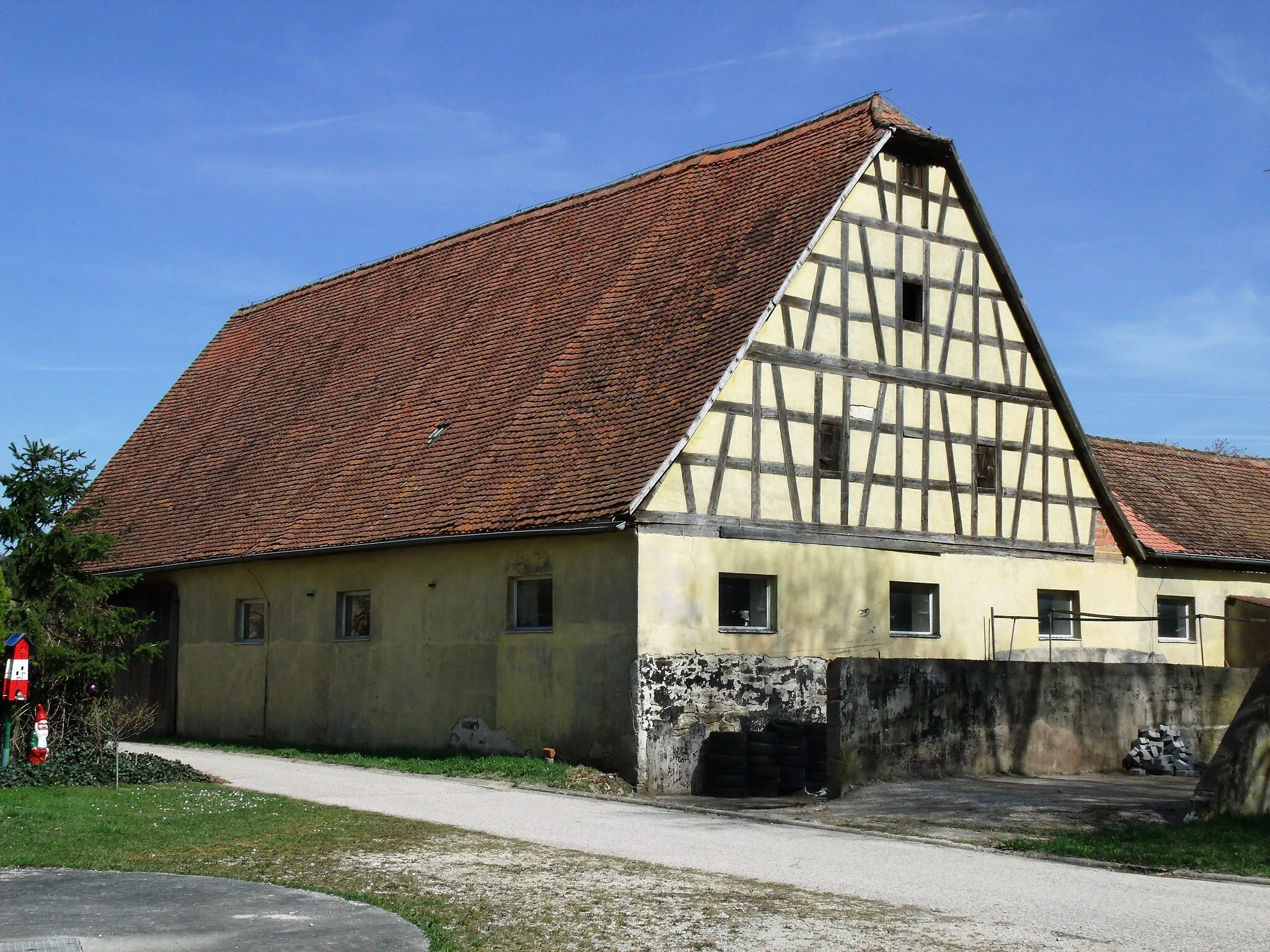 Photo showing: Erlbach, Ortsteil von Leutershausen im Landkreis Ansbach