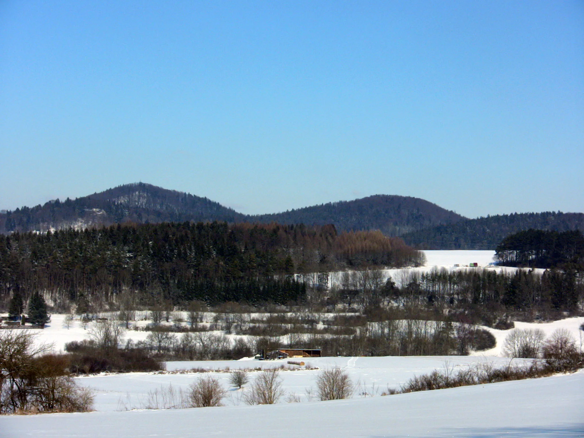 Photo showing: Ossinger im Winter