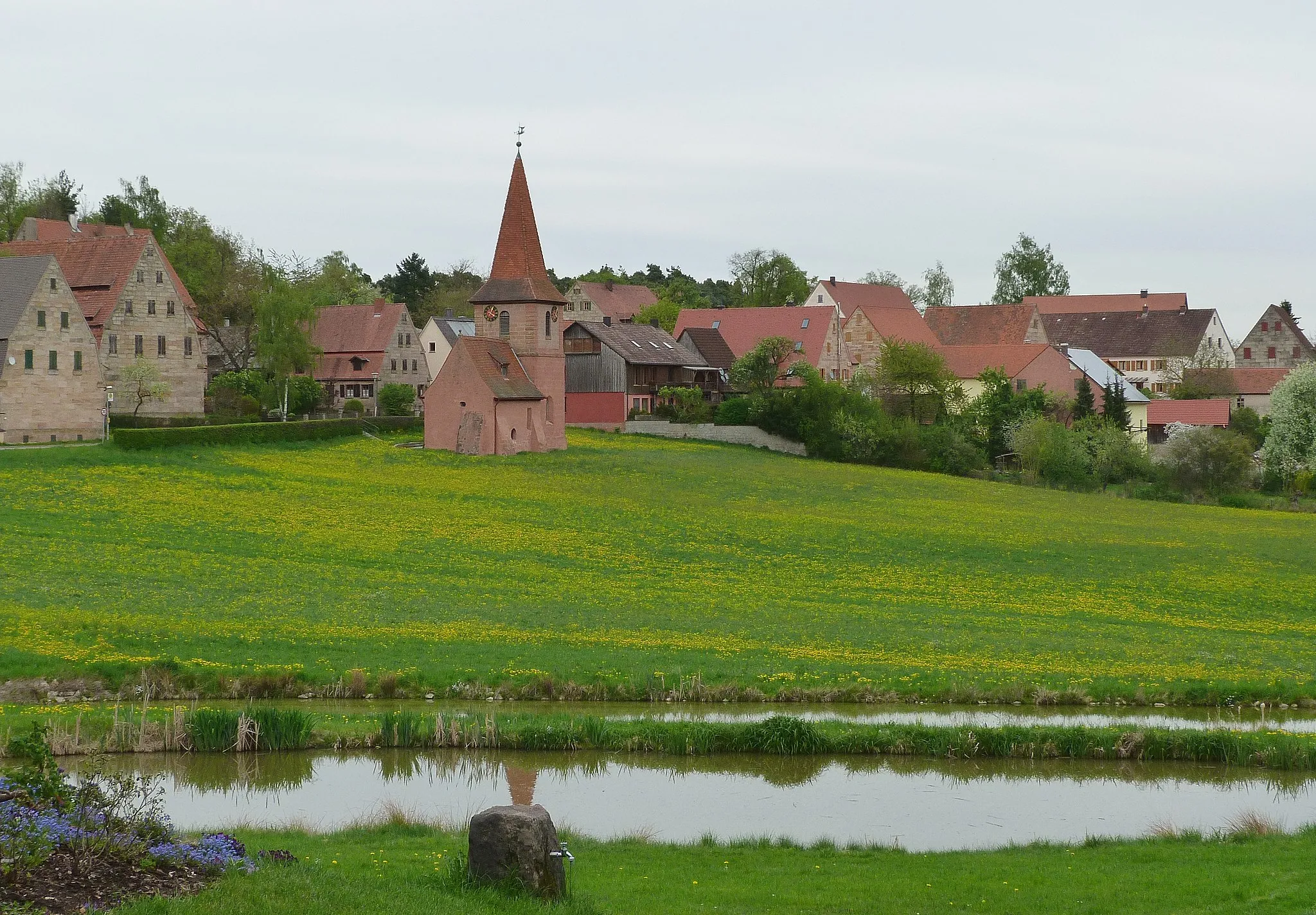 Photo showing: Kirche St. Oswald in Mäbenberg