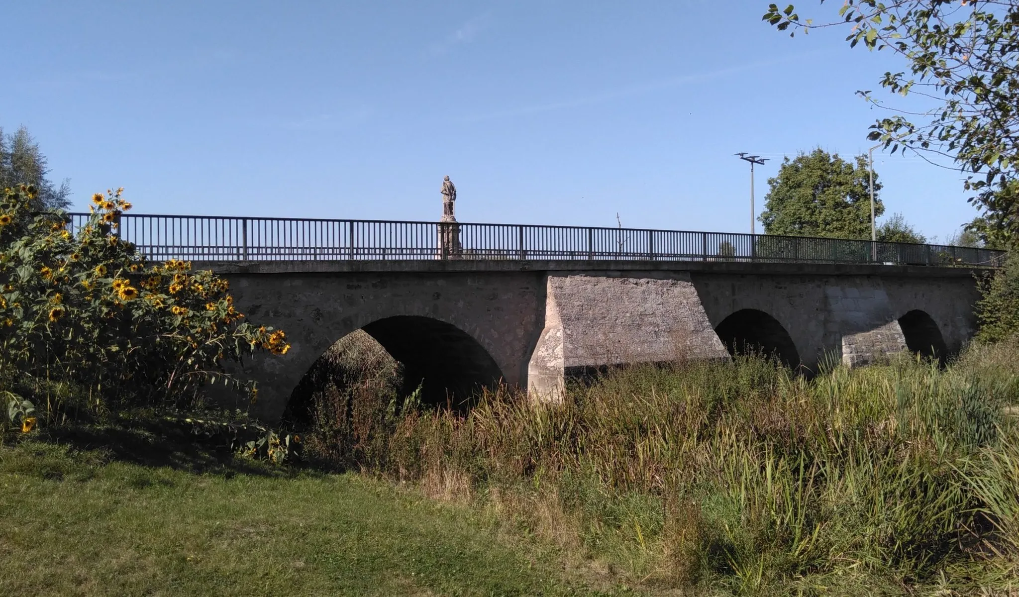 Photo showing: Steinbrücke über die Altmühl zwischen Großenried und Kleinried