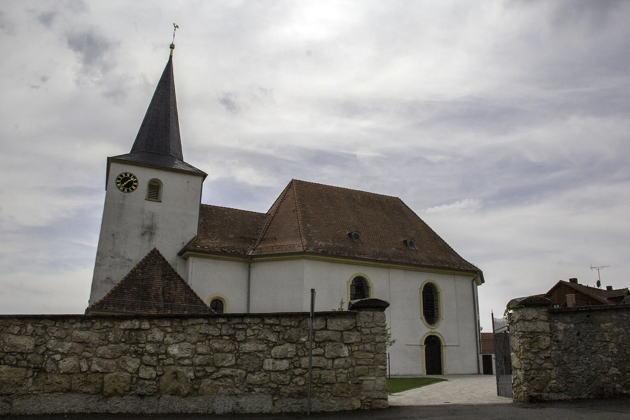Photo showing: Katholische Pfarrkirche St. Stephan in Moggast