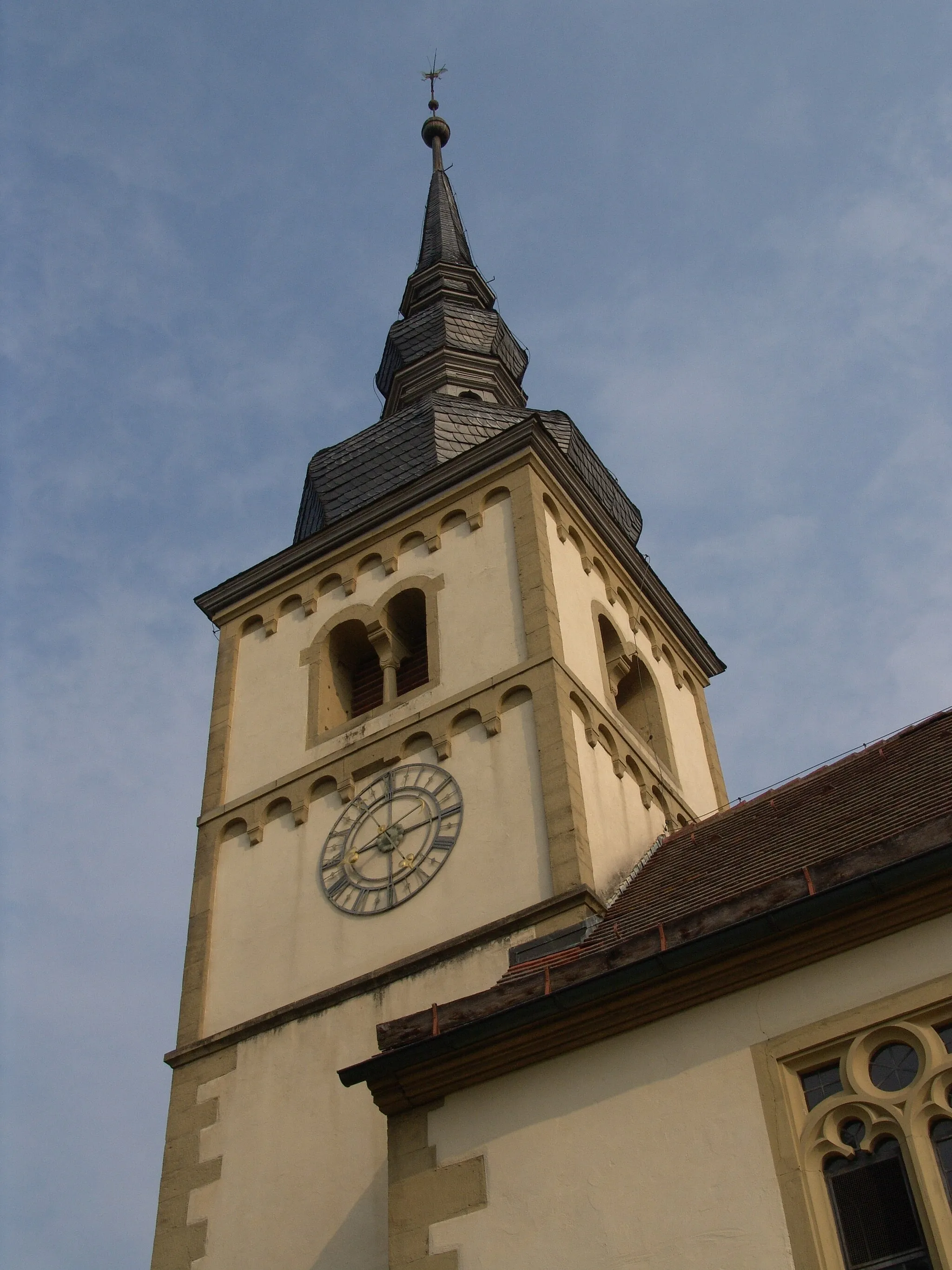 Photo showing: evang.-luth. Kirche St. Johannes in Gnötzheim