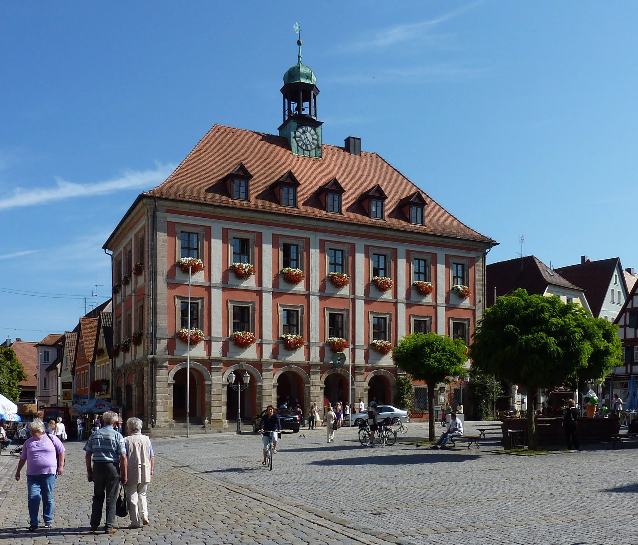 Photo showing: Rathaus in Neustadt an der Aisch