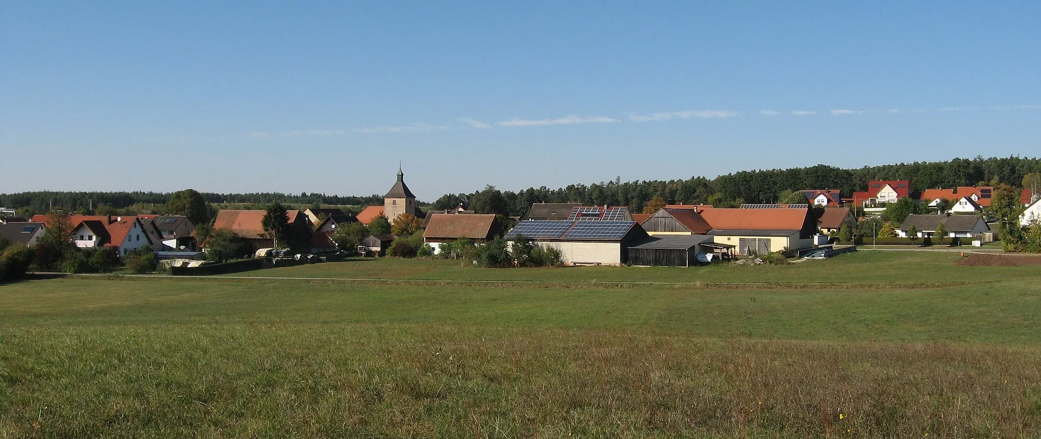 Photo showing: Altenfelden (part of Allersberg, Bavaria, Germany) from southeast