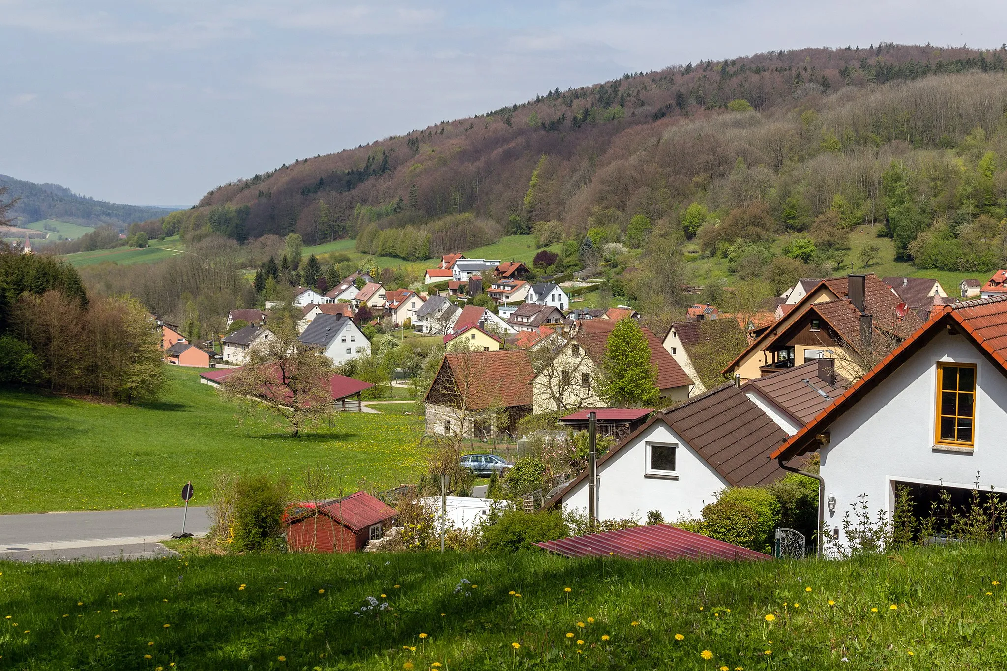 Photo showing: Breitenbrunn, Offenhausen, Ortsansicht