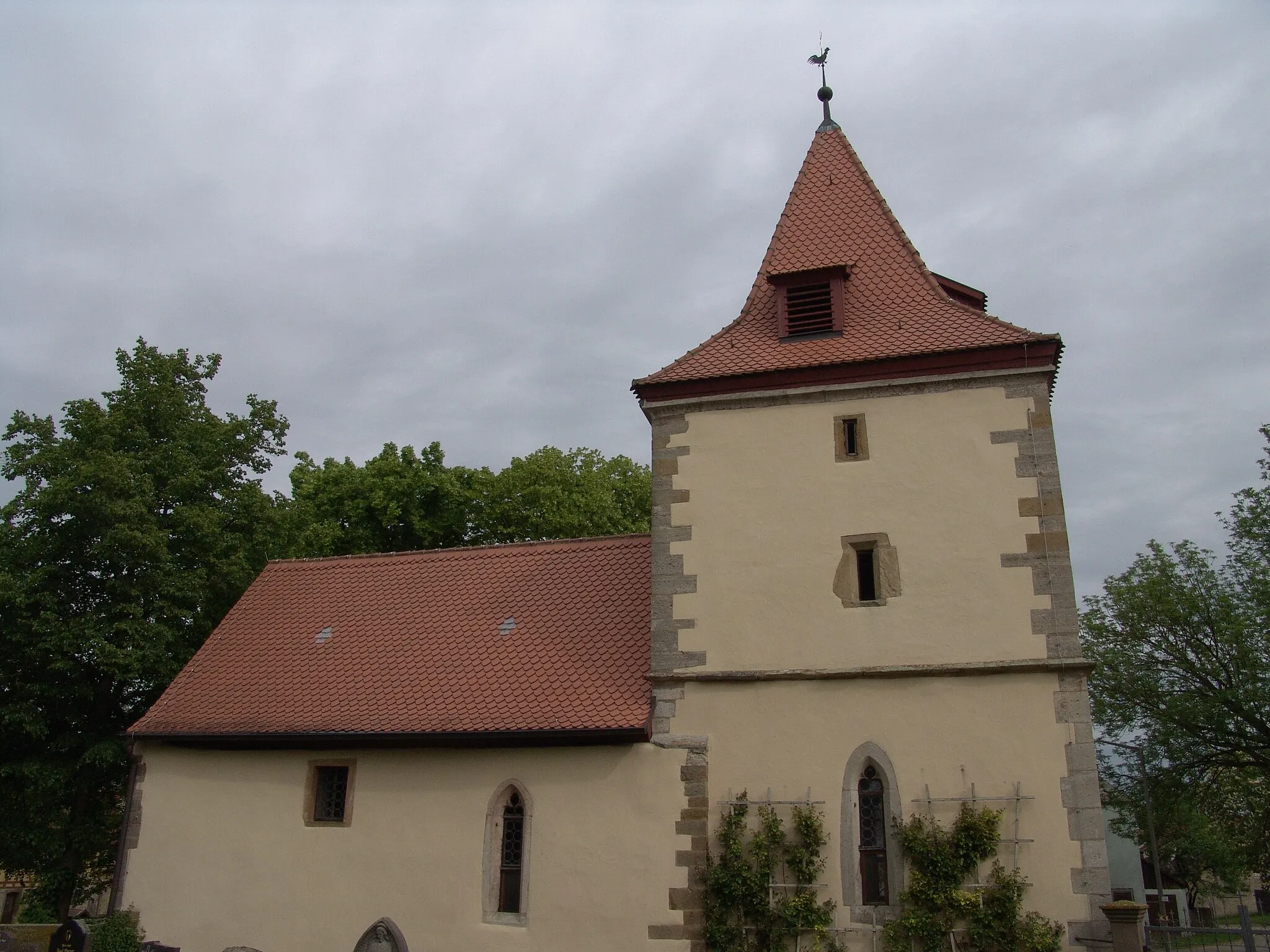 Photo showing: evang.-luth. Kirche St. Kilian in Oberscheckenbach