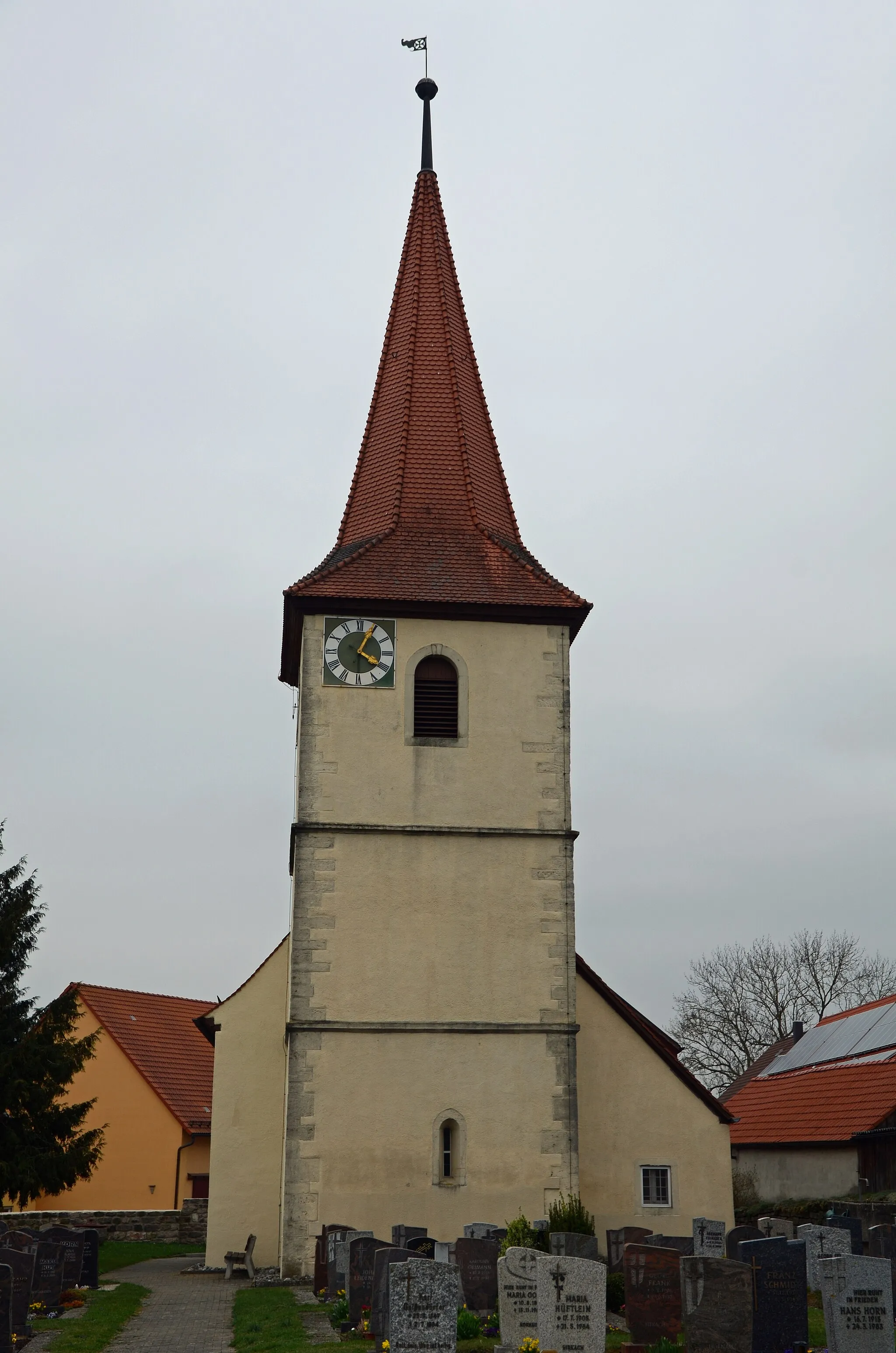 Photo showing: evang.-luth. Kirche St. Nikolaus in Preuntsfelden