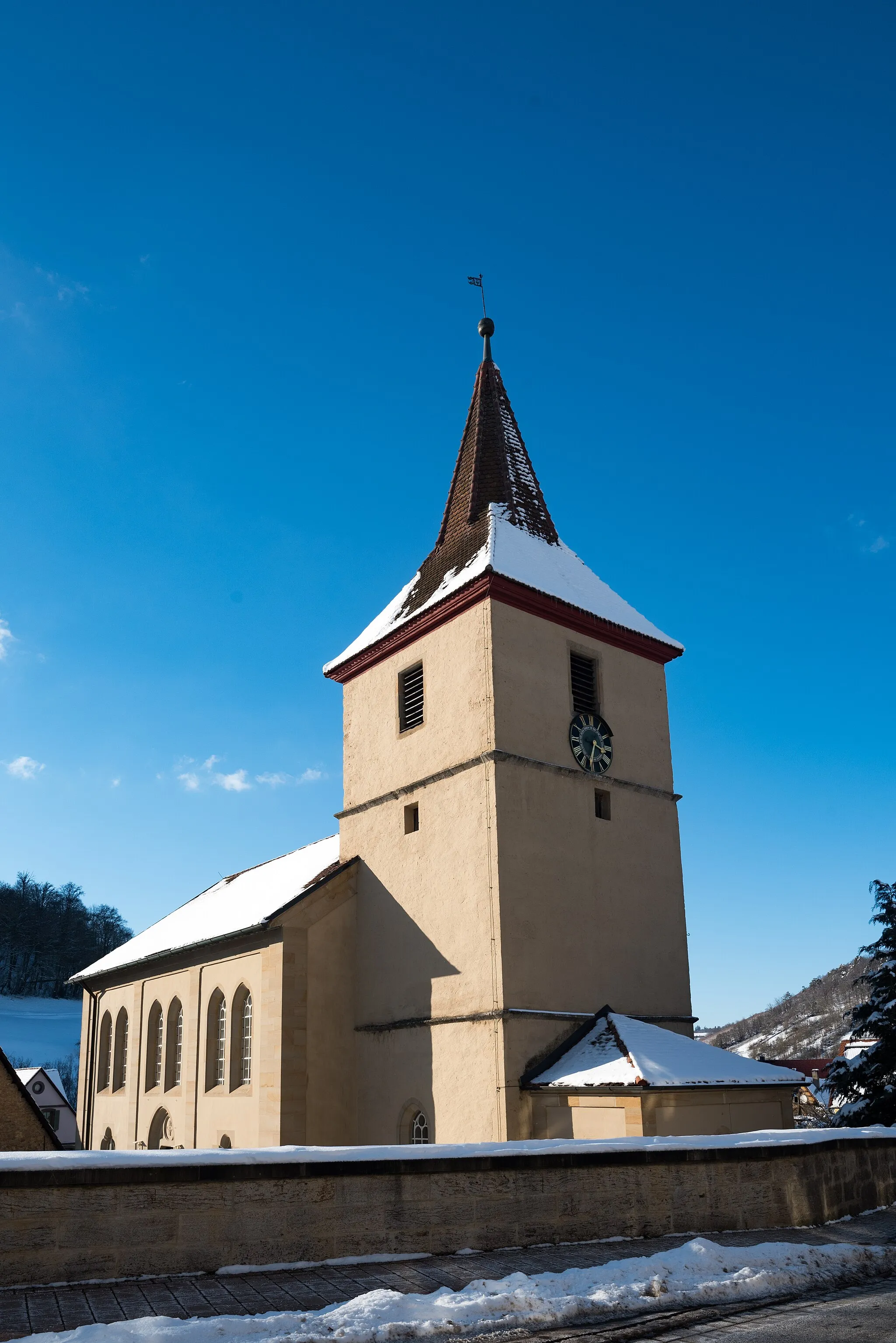 Photo showing: Adelshofen: Tauberscheckenbach, St. Johannes Bapt.