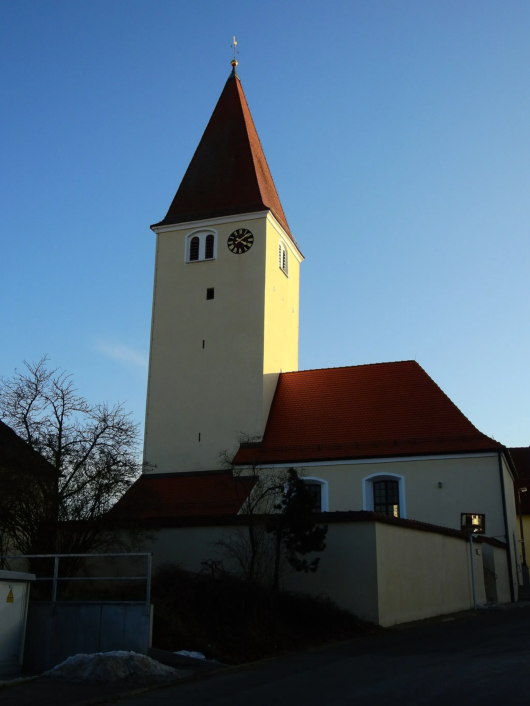 Photo showing: Schutzendorf Katholische Filialkirche St. Wolfgang