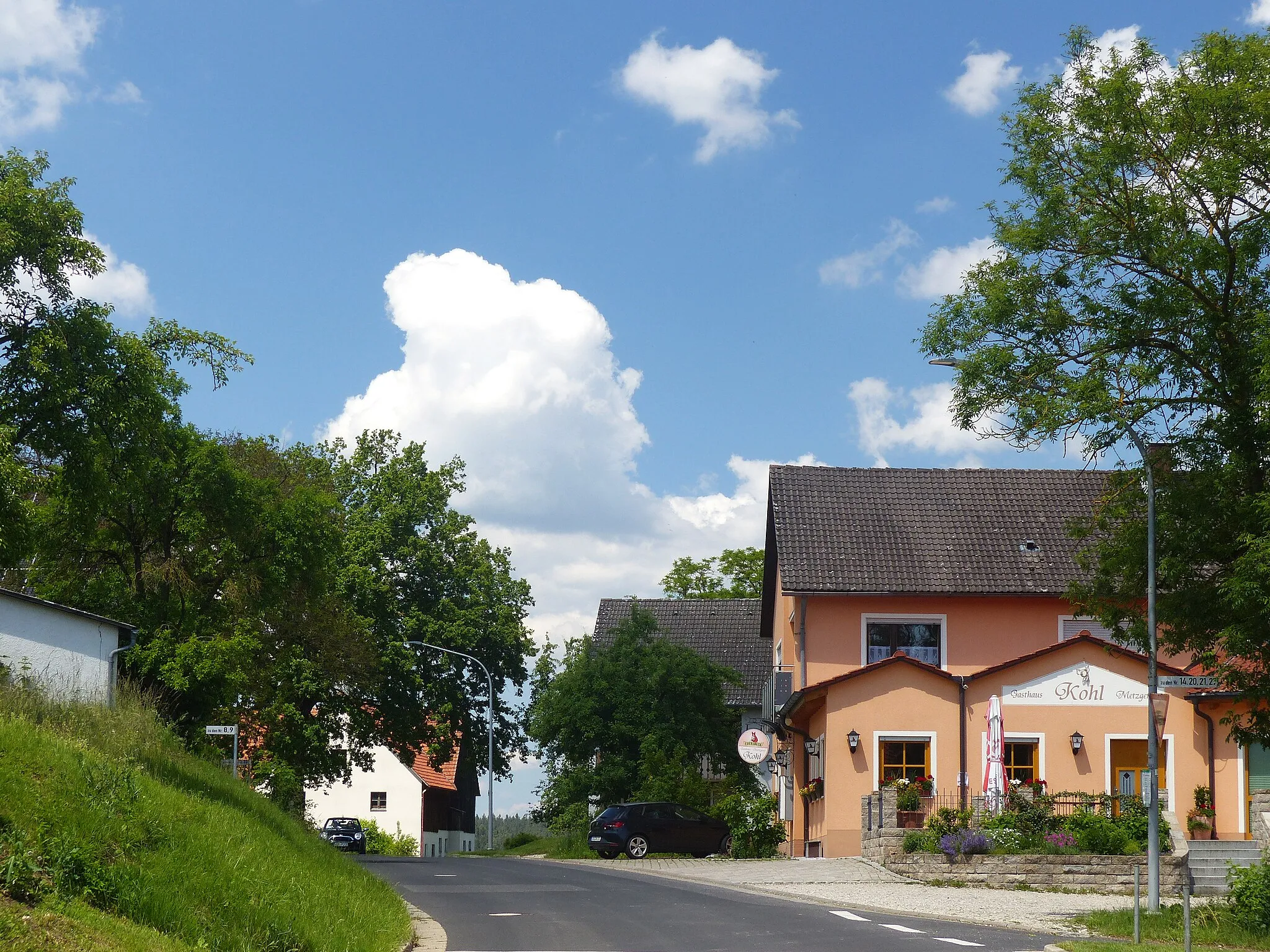 Photo showing: The village Frechetsfeld, a district of the municipality of Birgland.