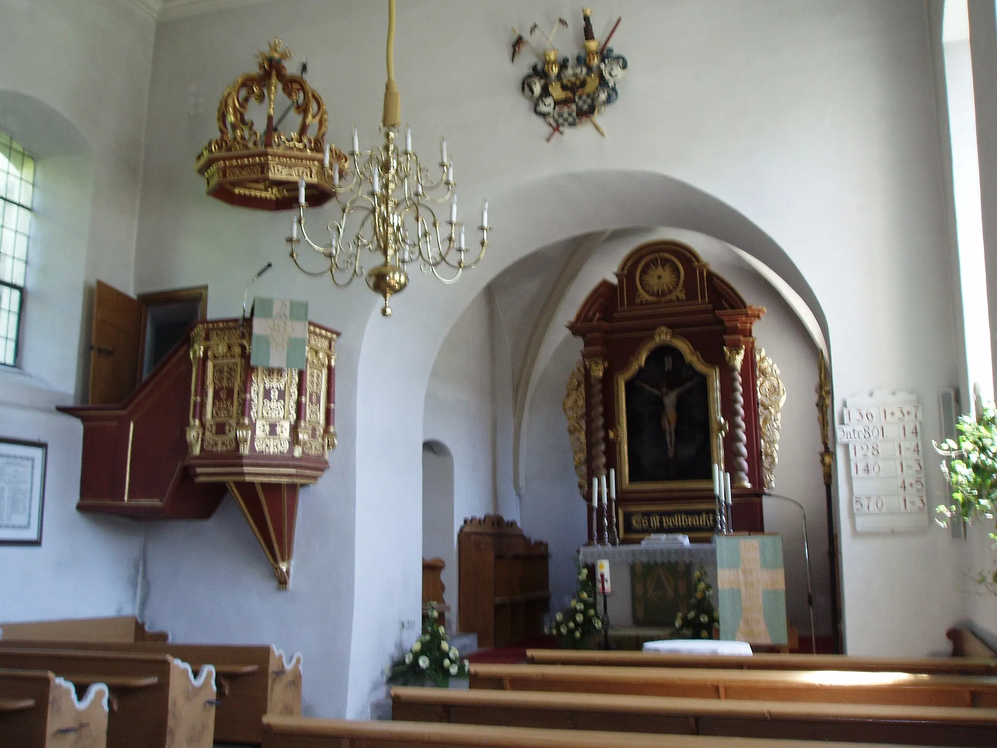Photo showing: Suffersheim, Kirche St. Michael, innen