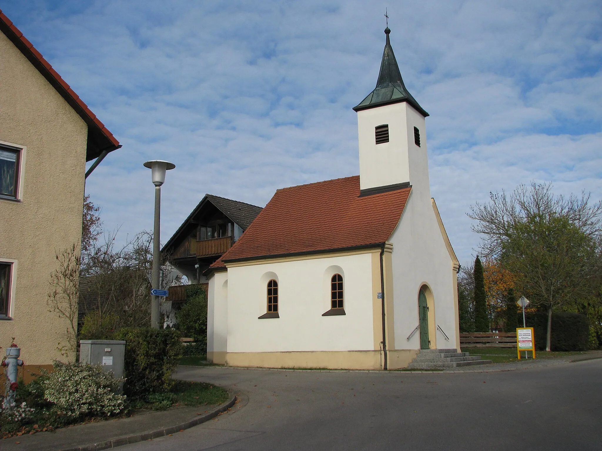 Photo showing: Lay, Ortsteil von Hilpoltstein im mittelfränkischen Landkreis Roth, Ortskapelle