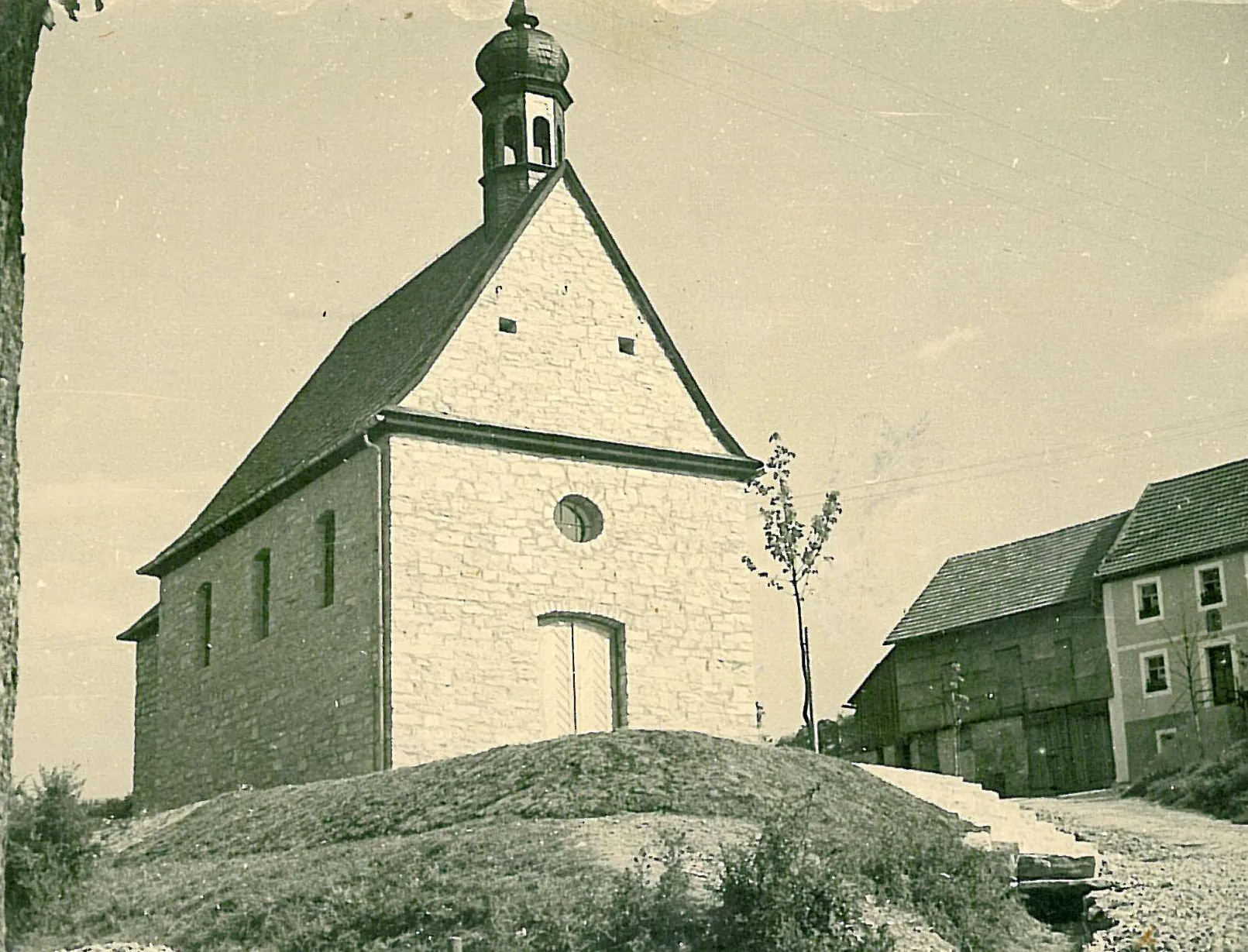 Photo showing: historic view of Laibarös, part of the municipality of Königsfeld