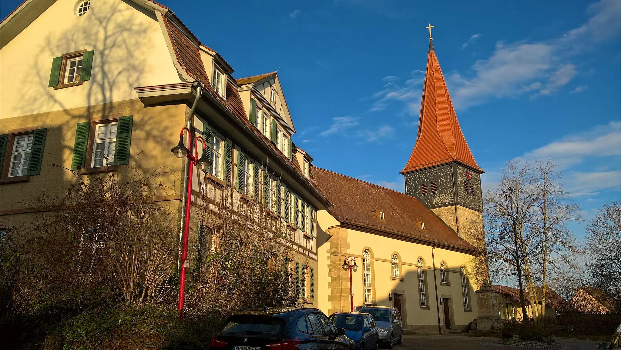 Photo showing: Soll die einzige Kirche in ganz Württemberg sein die so heißt.