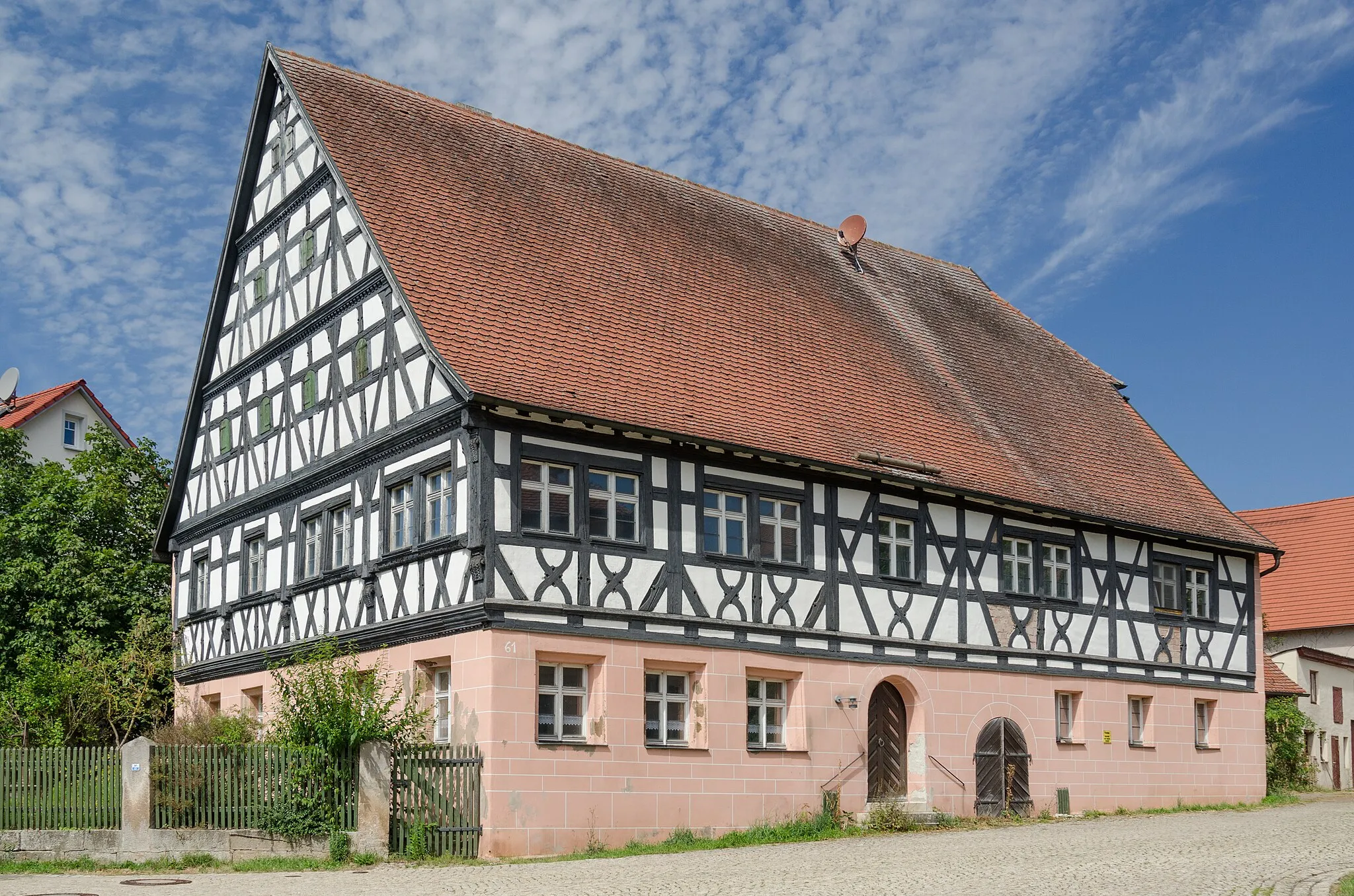 Photo showing: Absberg, Kalbensteinber, Haus Nr. 61