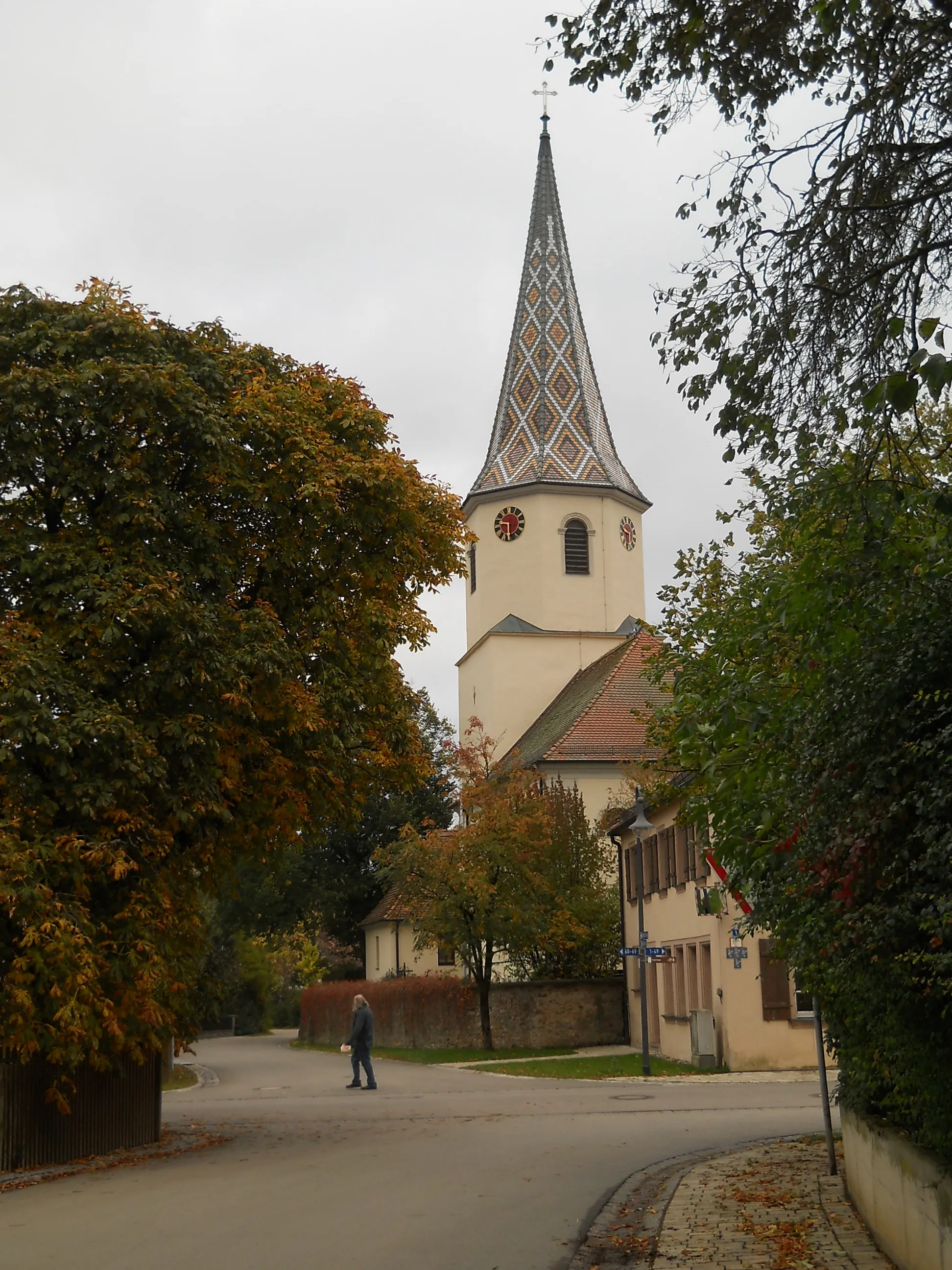 Photo showing: Windsfeld, Ortsteil von Dittenheim im mittelfränkischen Landkreis Weißenburg-Gunzenhausen, Evang.-luth. Pfarrkirche St. Gangolf