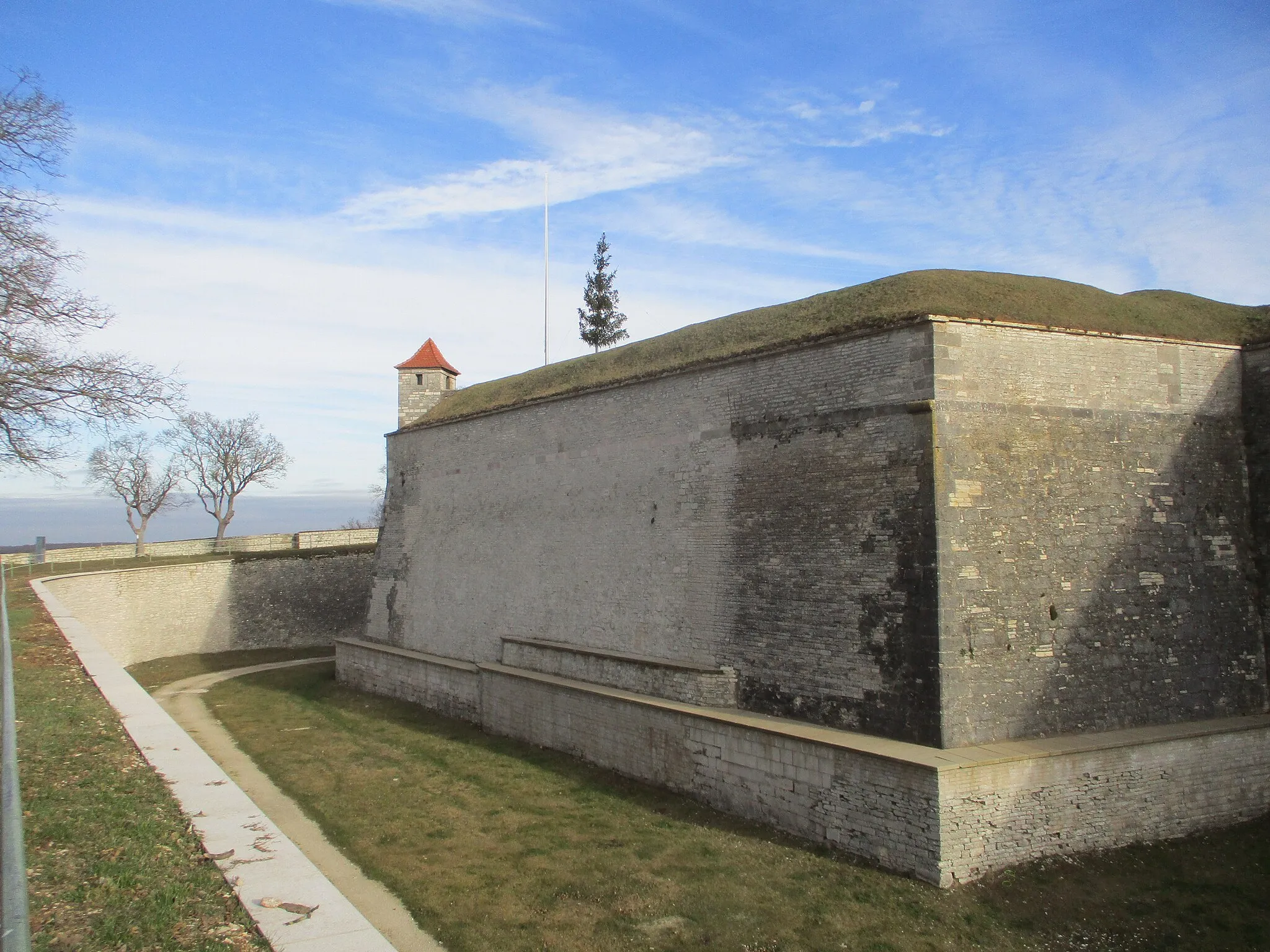 Photo showing: Wülzburg fortress, the Bastion "Kaltes Eck" (Cold corner), Weißenburg, Bavaria.