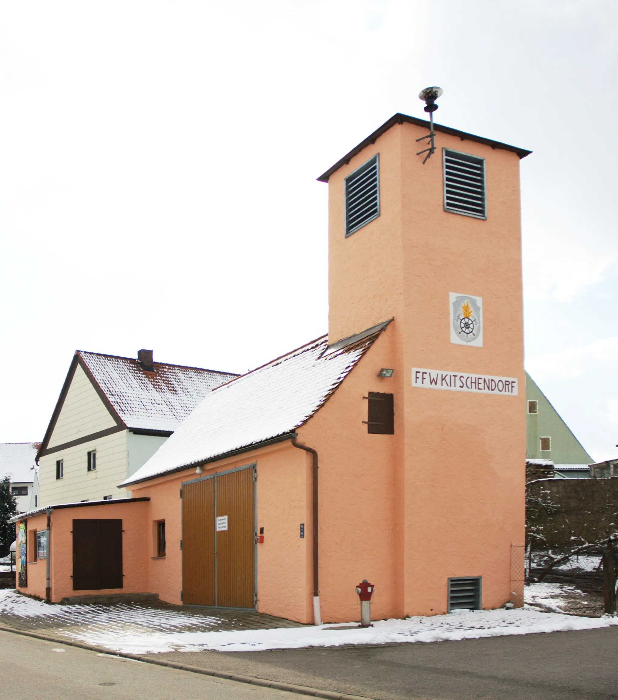 Photo showing: Kitschendorf, Feuerwehrgerätehaus