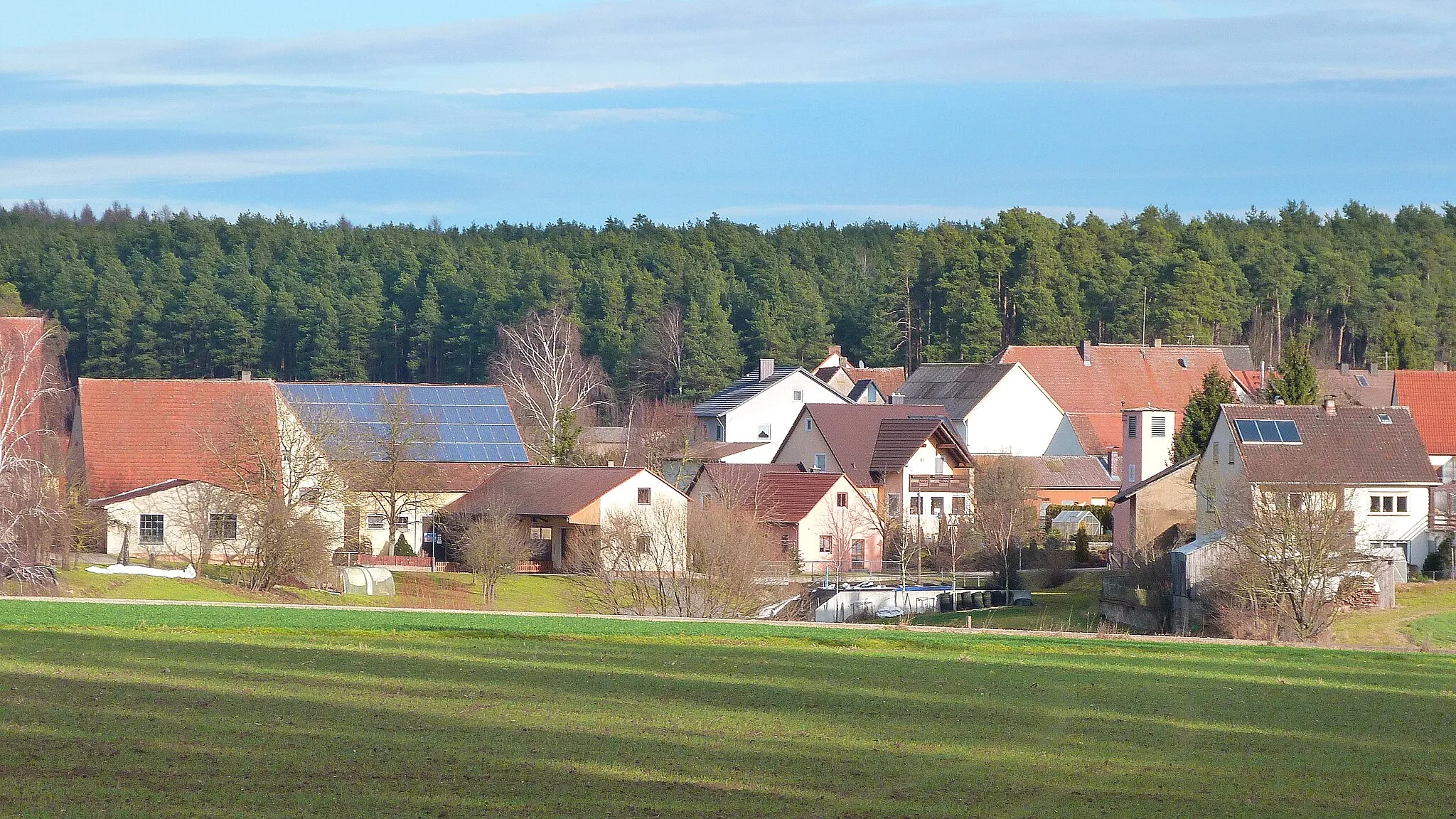 Photo showing: Ortsmitte Kitschendorf