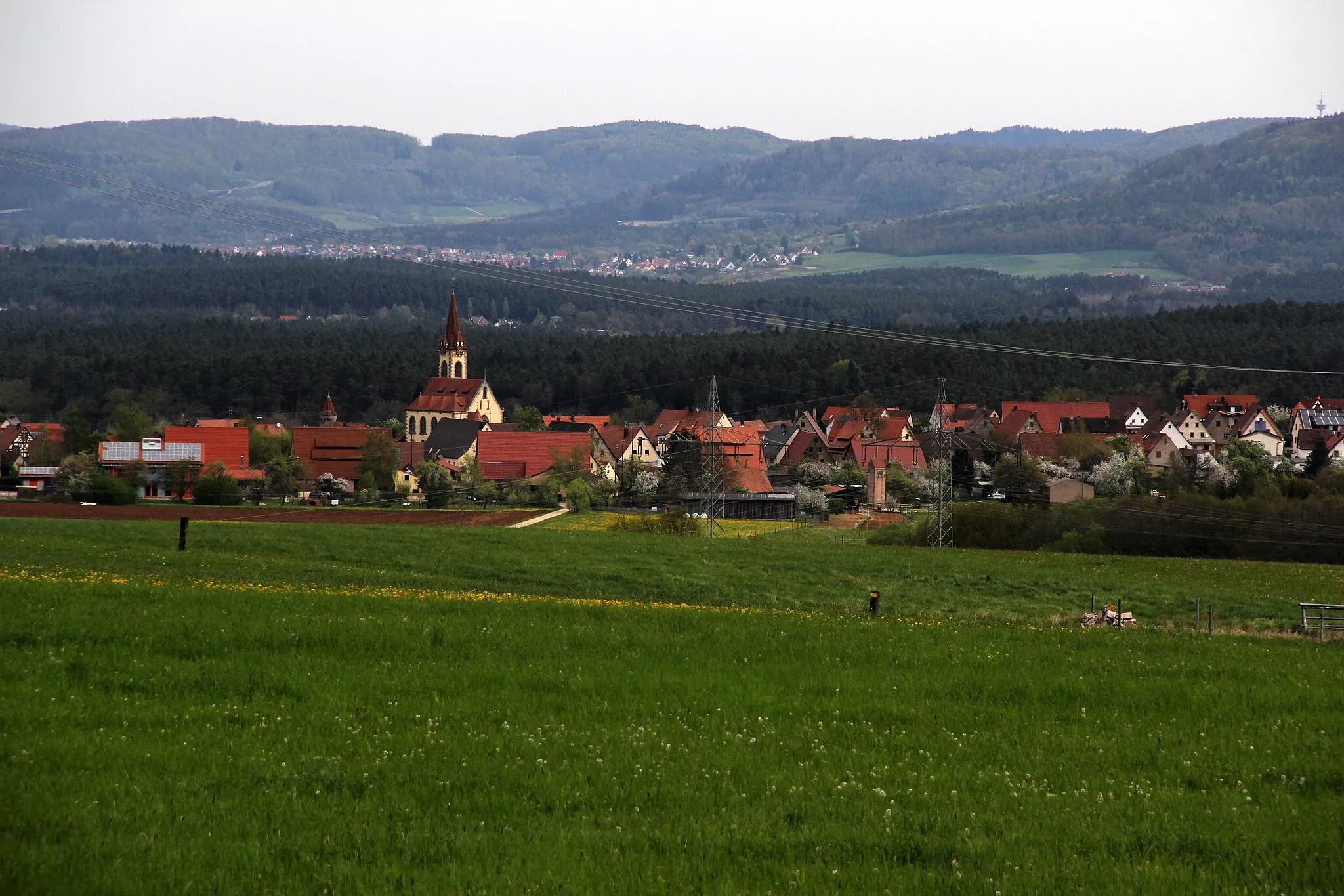 Photo showing: Blick auf Schönberg