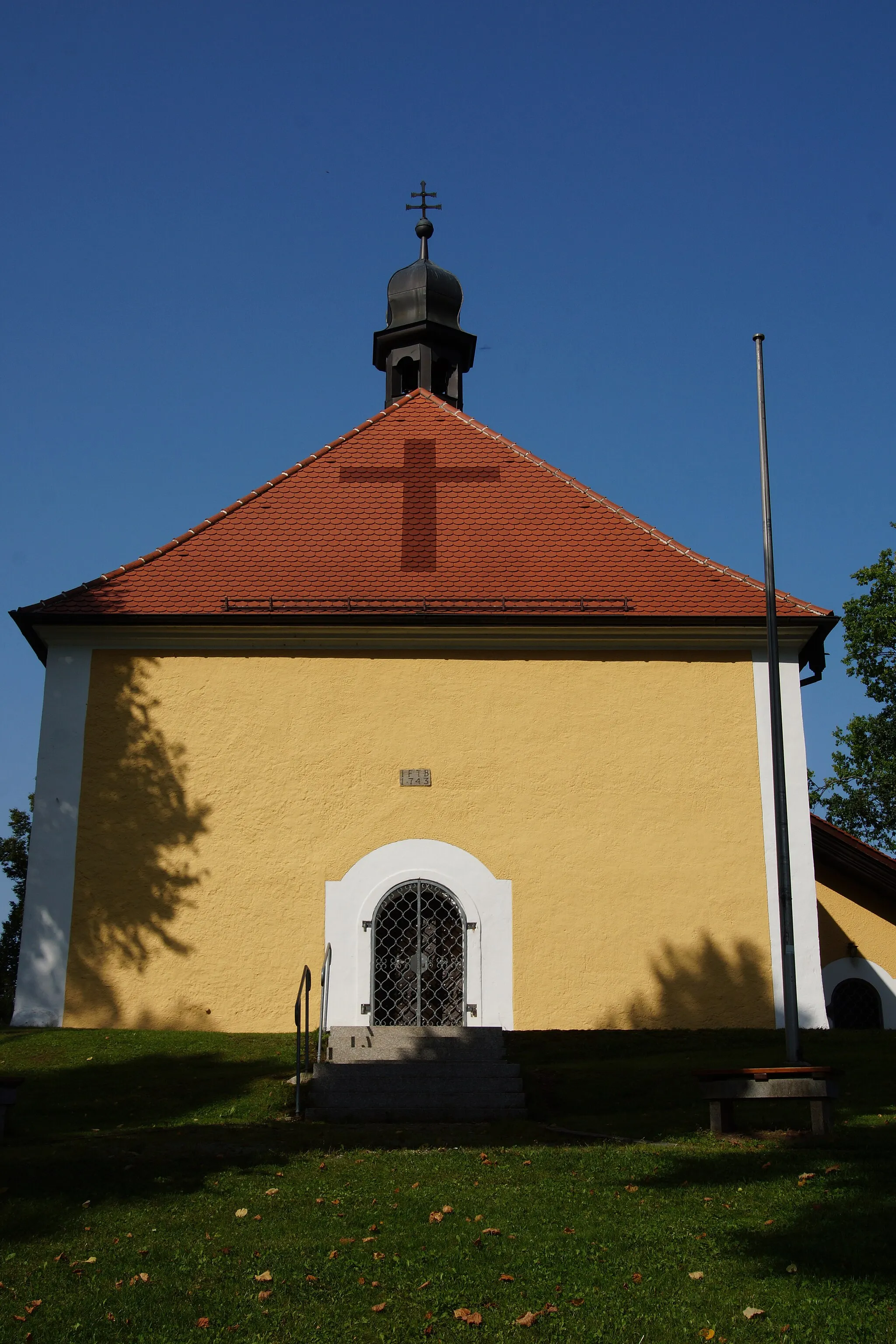 Photo showing: Die katholische Filialkirche Maria Magdalena in Ranna bei Auerbach in der Oberpfalz
