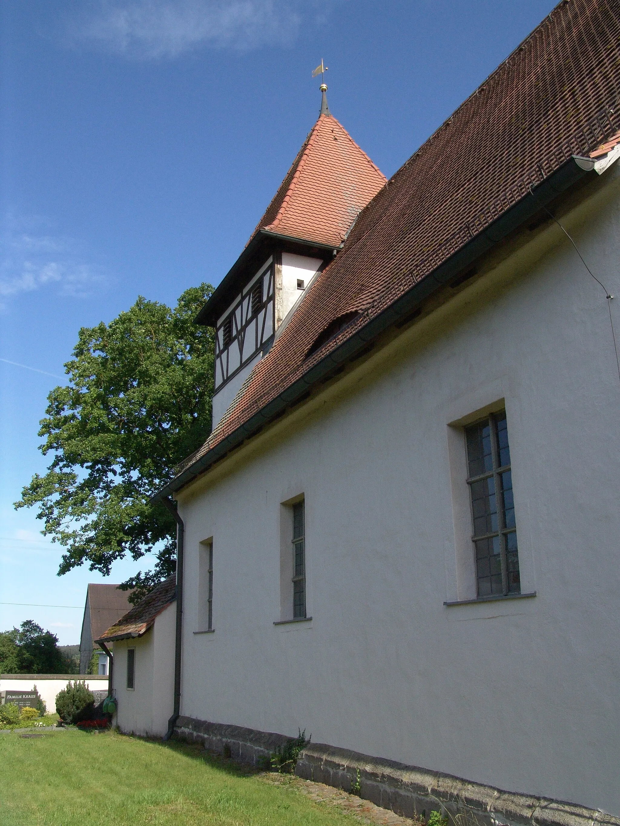Photo showing: Pretzdorf, Evangelische Kirche