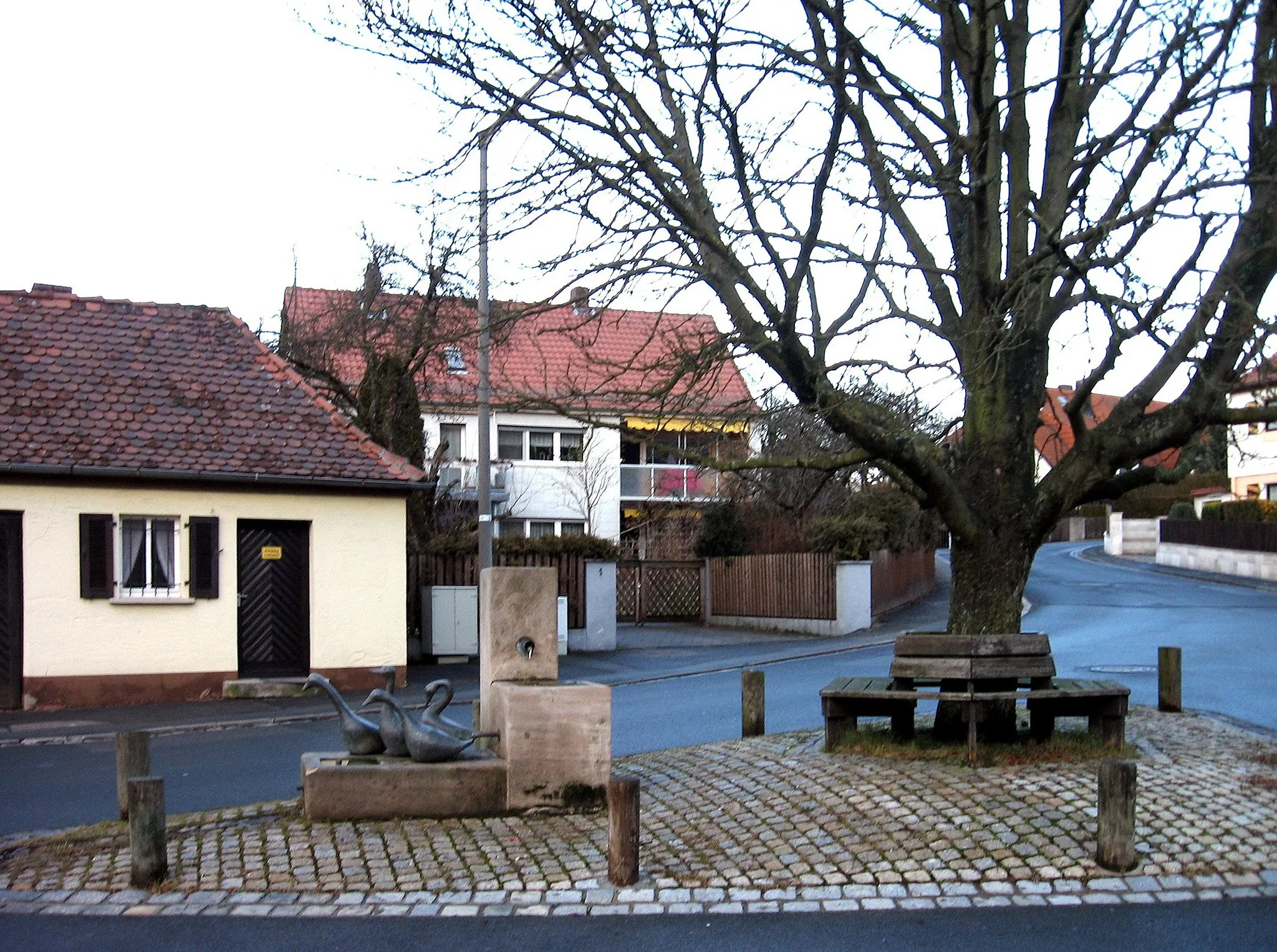 Photo showing: Weiherhof, alter Dorfplatz