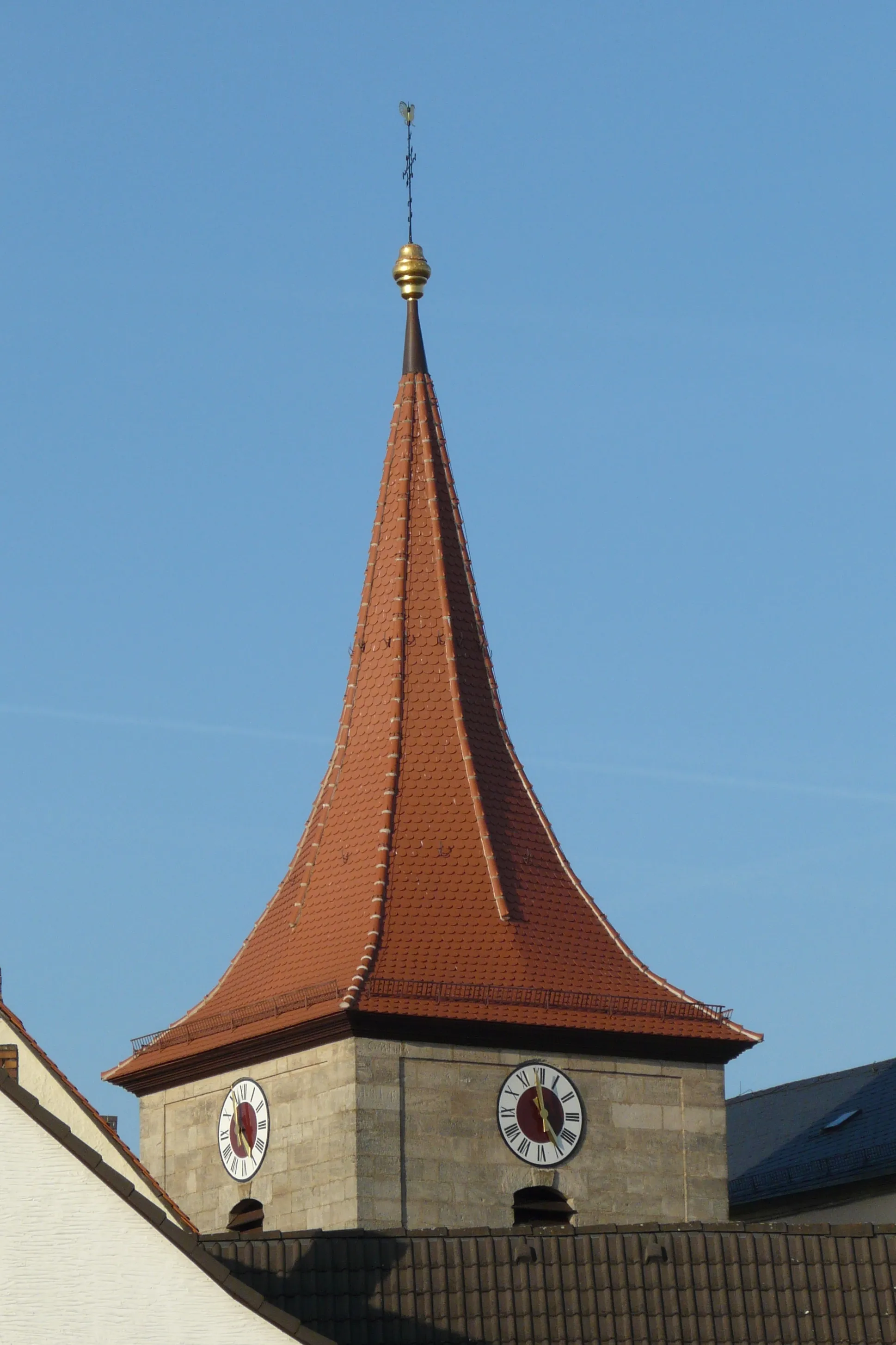 Photo showing: Sankt-Mauritius-Kirche Röttenbach
