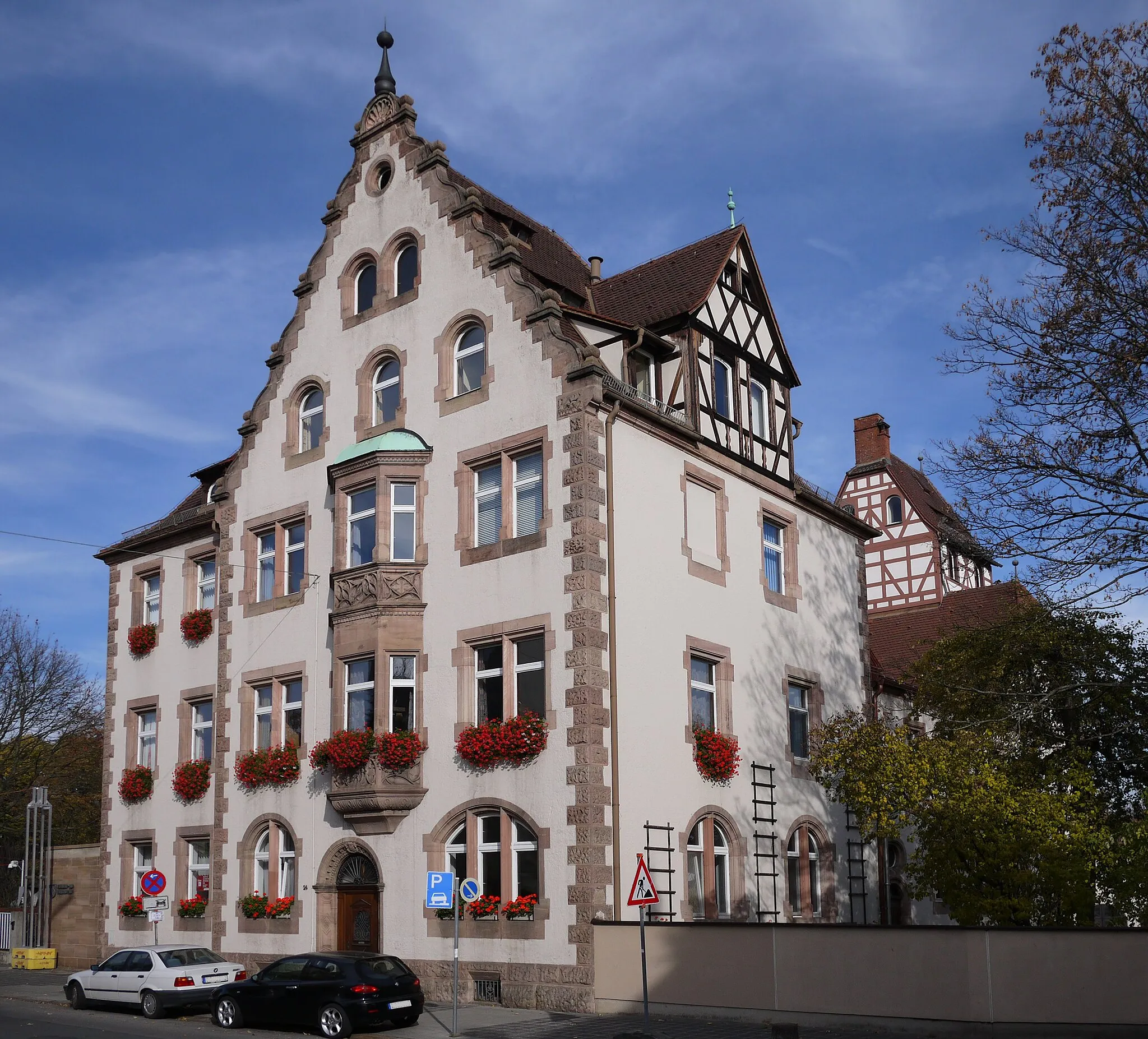 Photo showing: Feuerwache West in Nürnberg