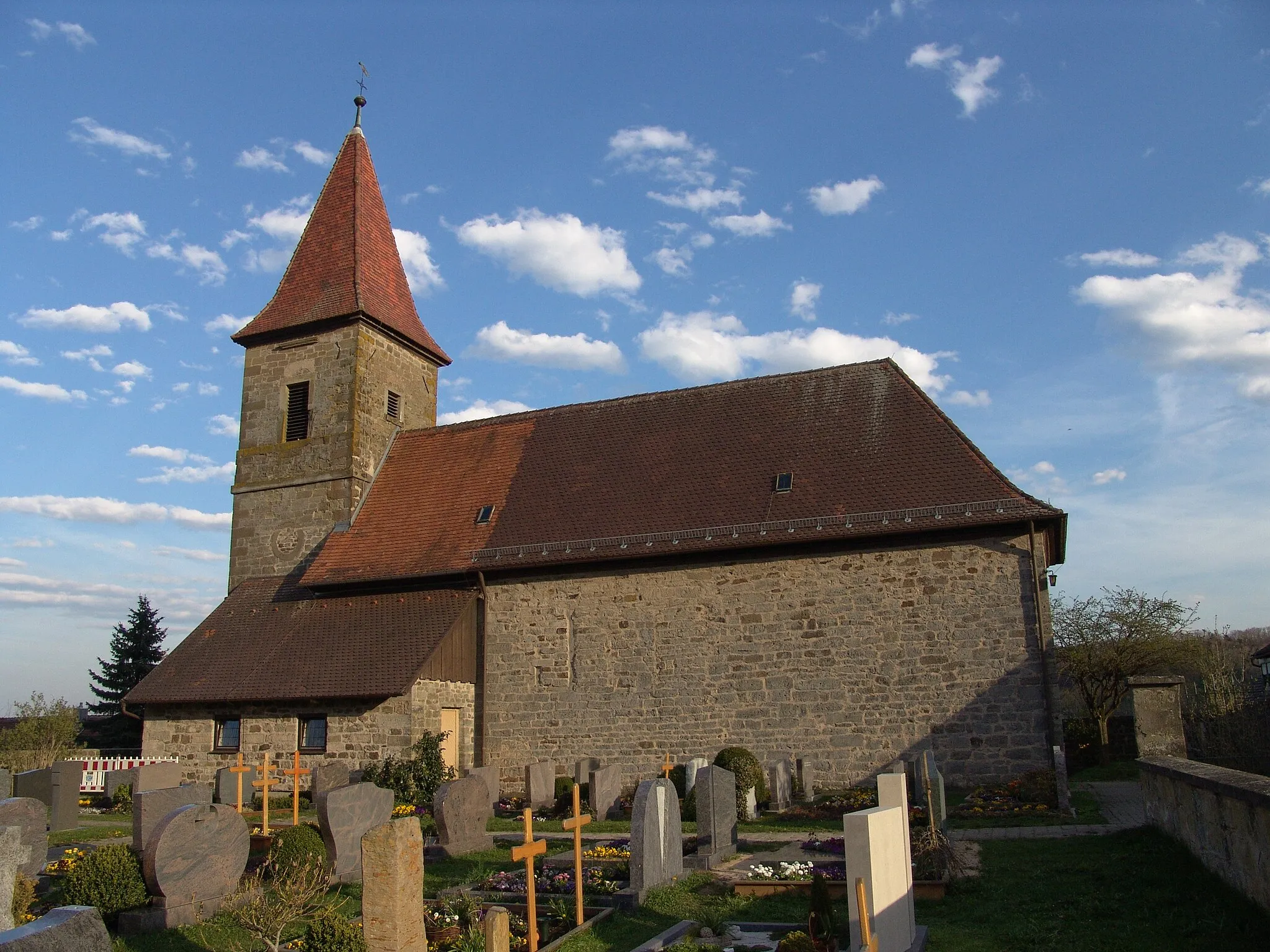 Photo showing: evang.-luth. Kirche St. Maria in Ostheim

evang.-luth. Kirche St. Jakobus in Wildenholz