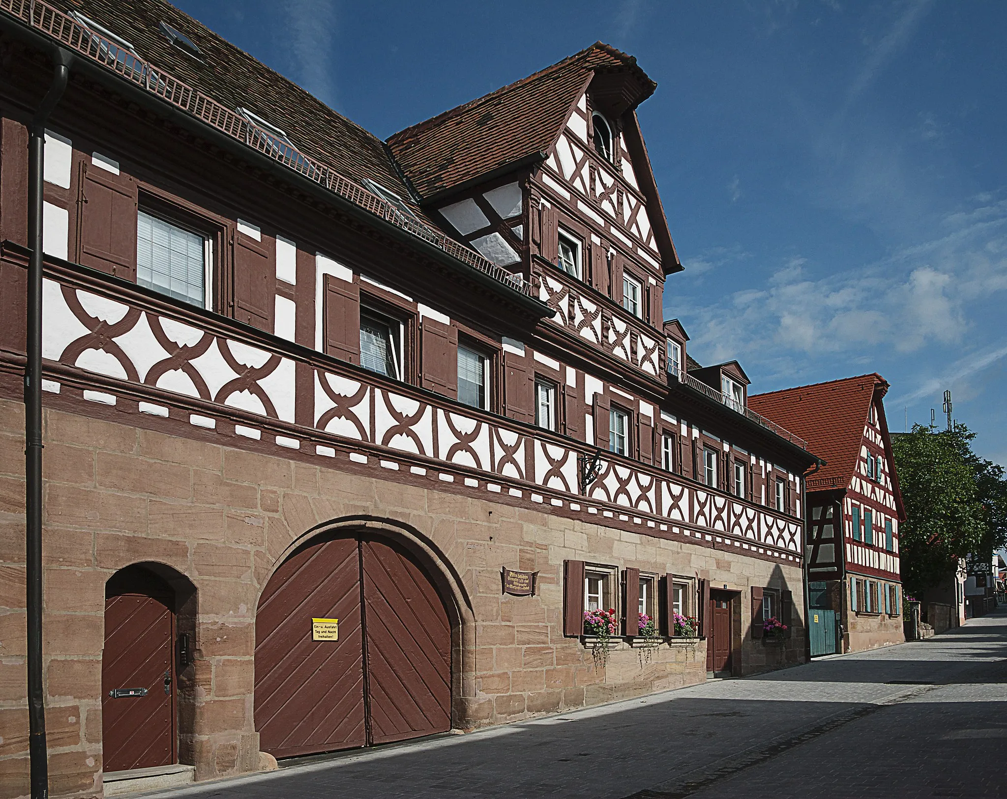 Photo showing: Altes Schlößchen in Zirndorf