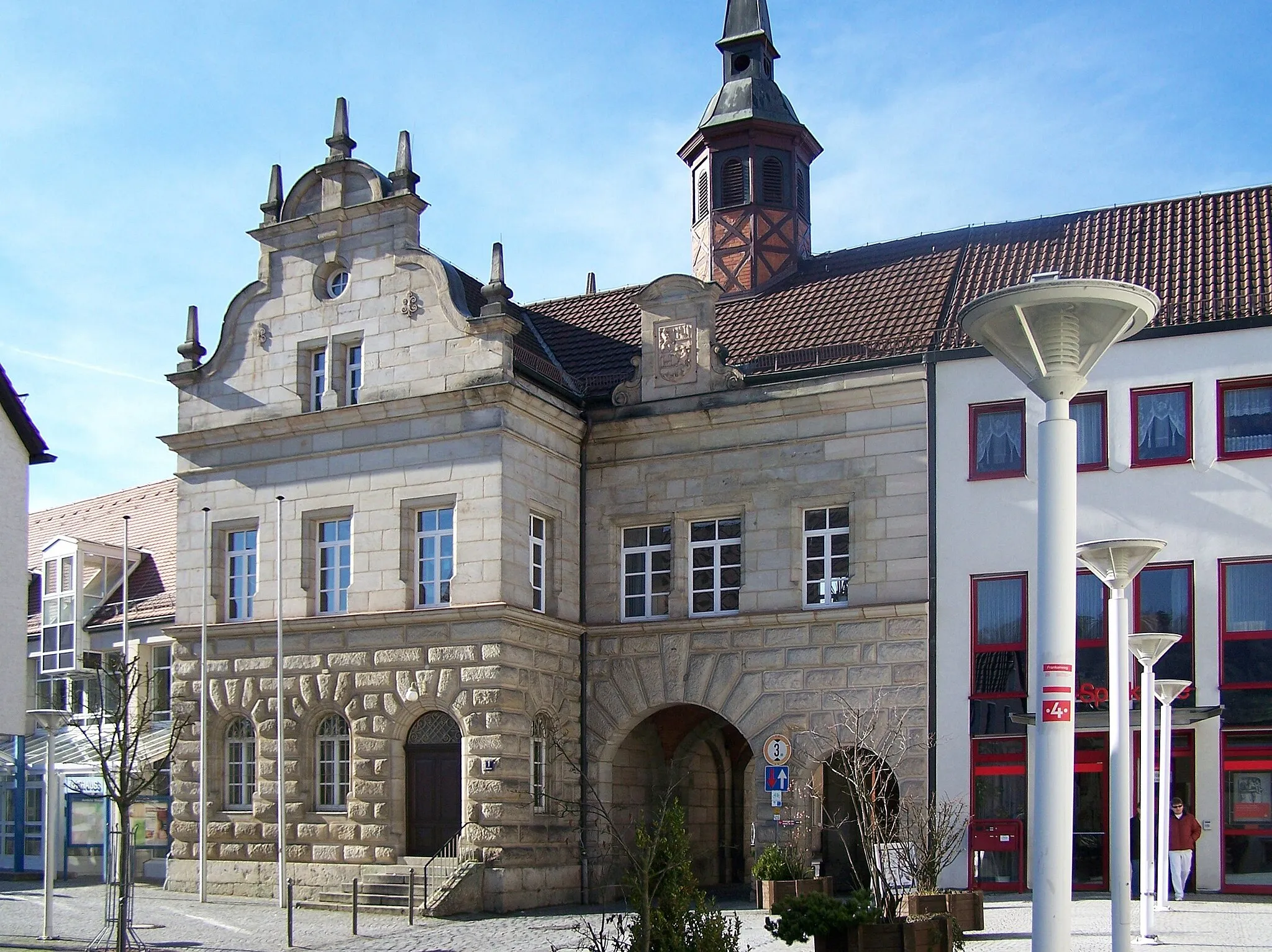 Photo showing: City gate in Schnaittach, Germany.