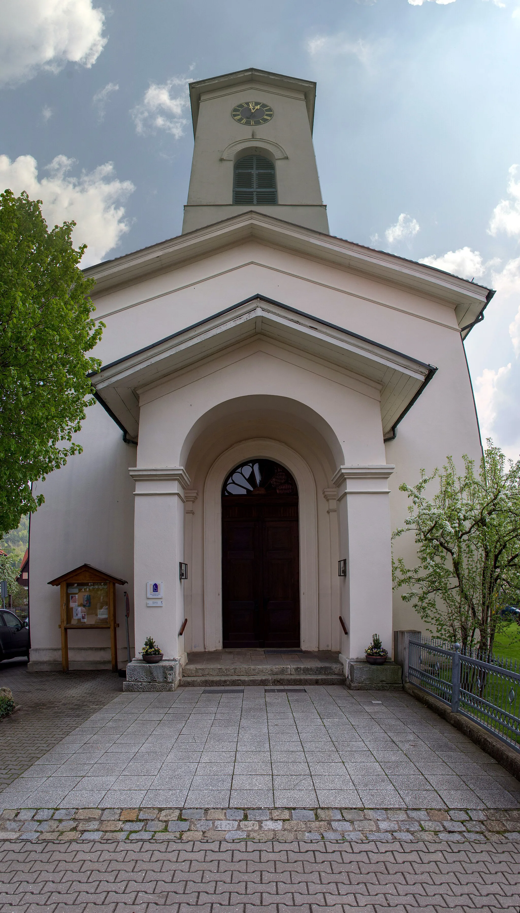 Photo showing: Evang.-Luth. Pfarrkirche St. Johannes d. T., Förrenbach