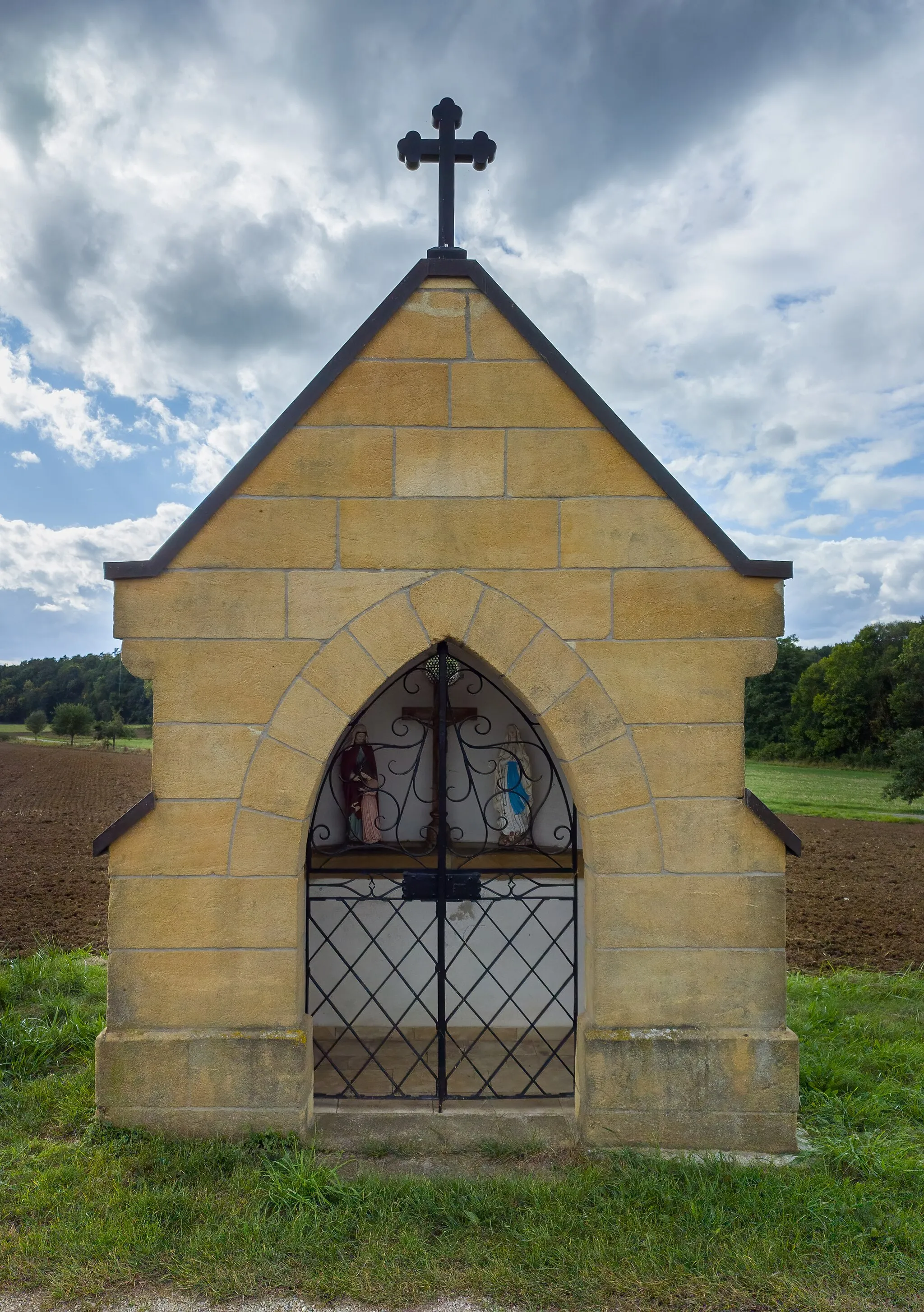 Photo showing: Way chapel near Roßdorf am Forst on the church path to Amlingstadt