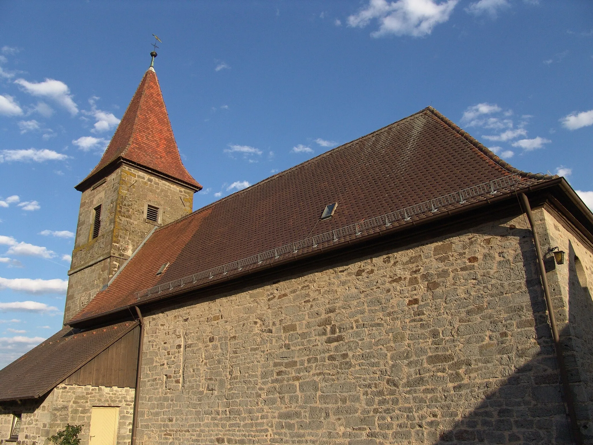 Photo showing: evang.-luth. Kirche St. Maria in Ostheim

evang.-luth. Kirche St. Jakobus in Wildenholz