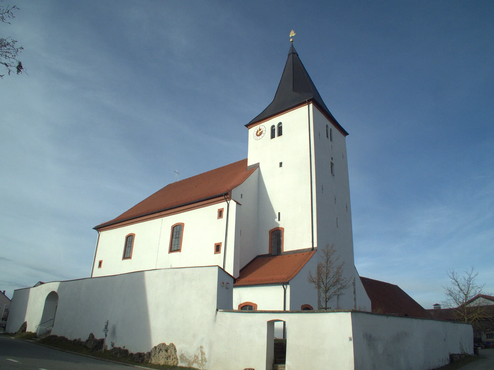 Photo showing: Wallfahtrskirche Mariä Namen im Oberpfälzischen Trautmannshofen: