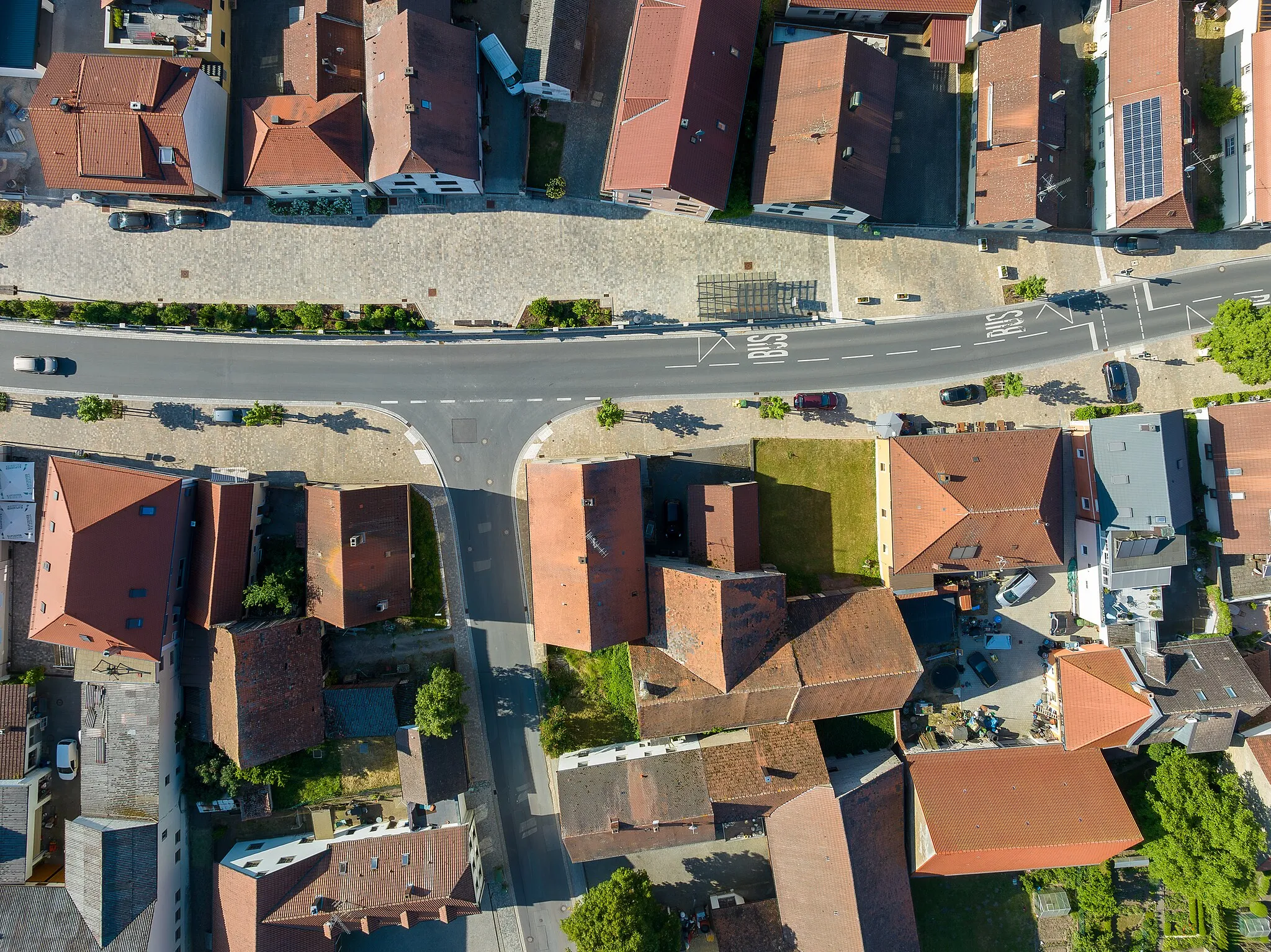 Photo showing: Wachenroth aerial view