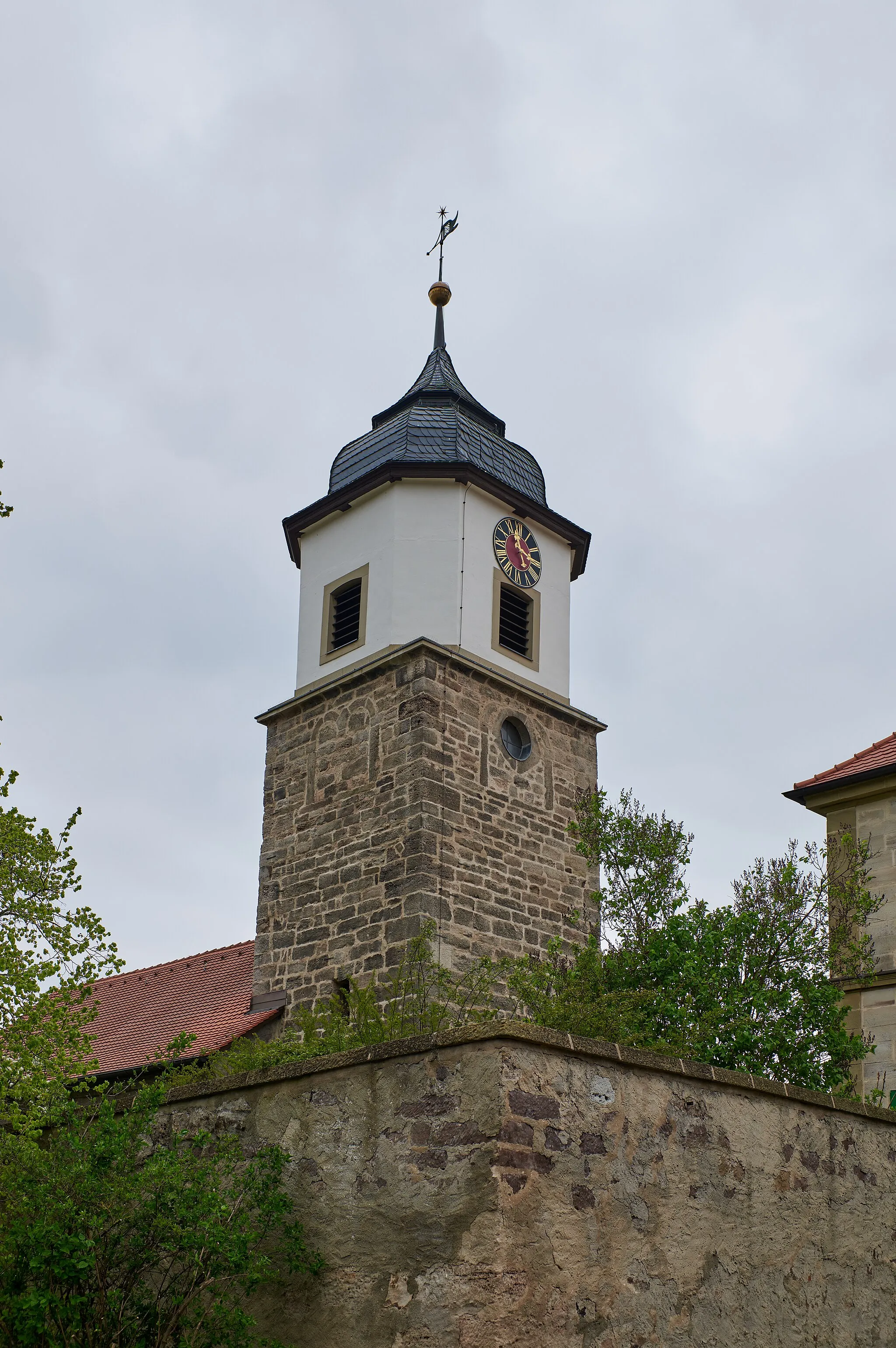 Photo showing: Obernzenn: Urphertshofen, St. Jakobus und Nikolaus