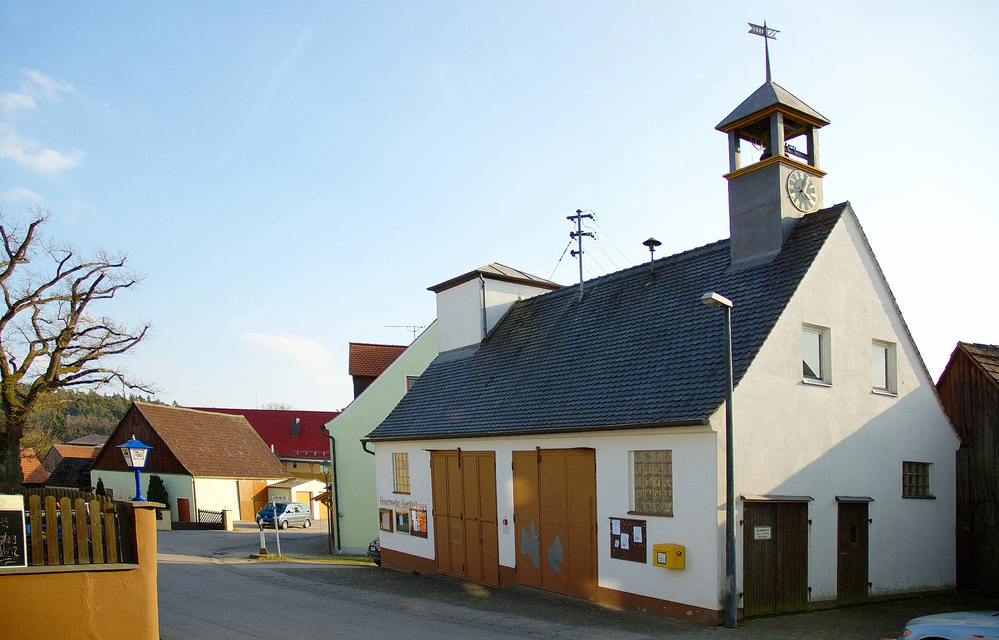 Photo showing: Sauernheim, Feuerwehrgerätehaus