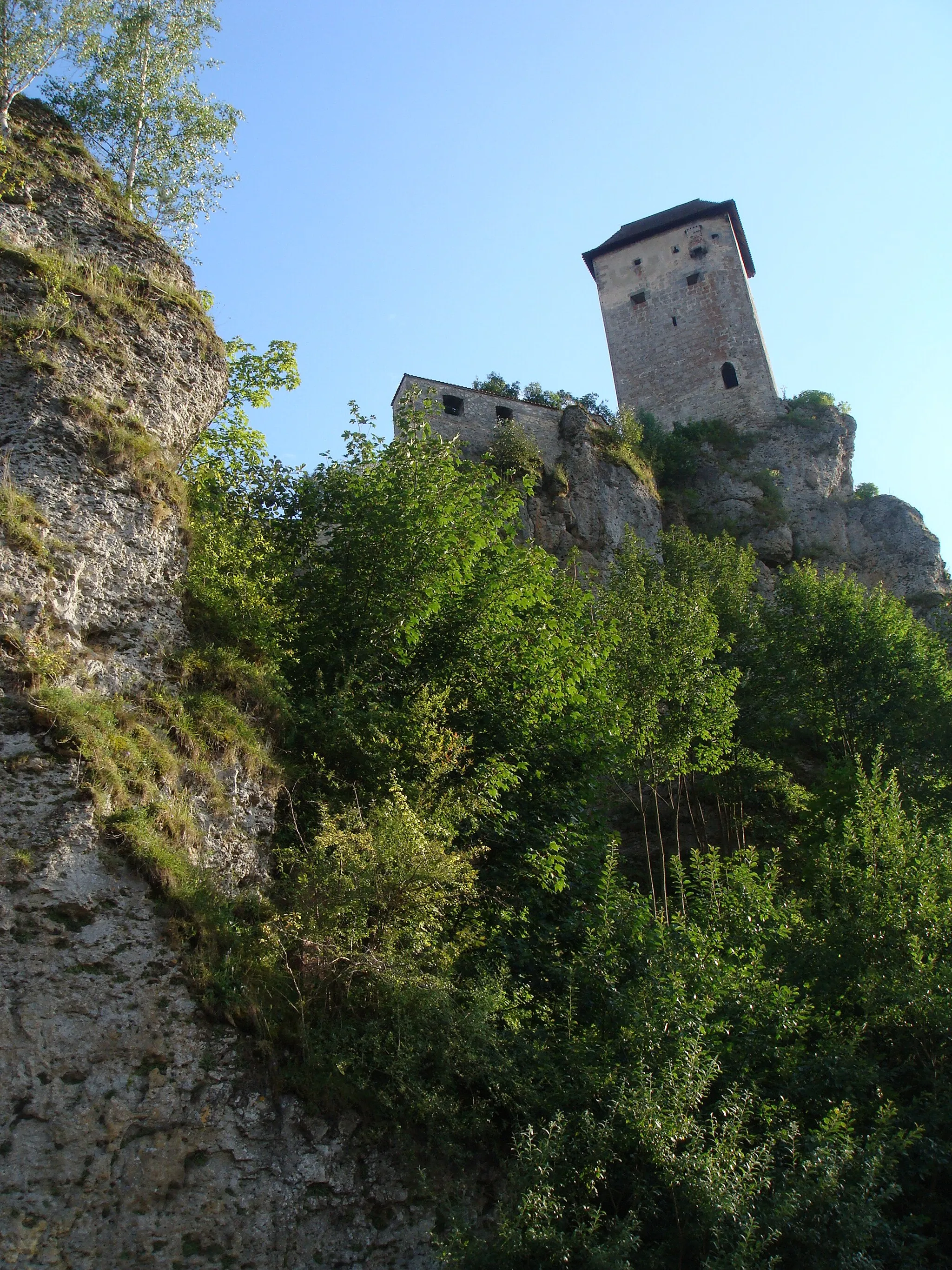 Photo showing: Burg Veldenstein - Bergfried