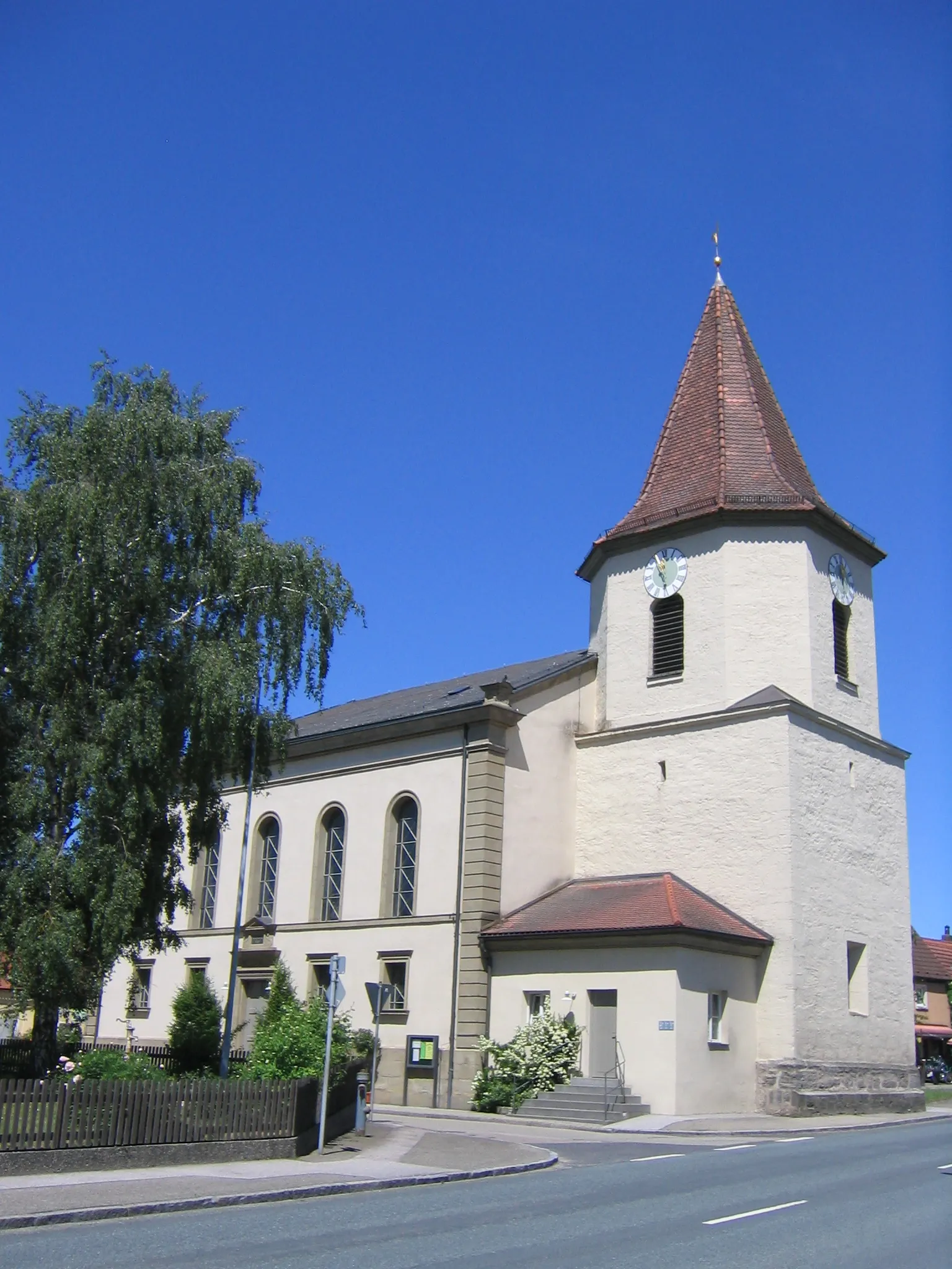 Photo showing: Kirche von Lehengütingen, einem Ortsteil von Schopfloch