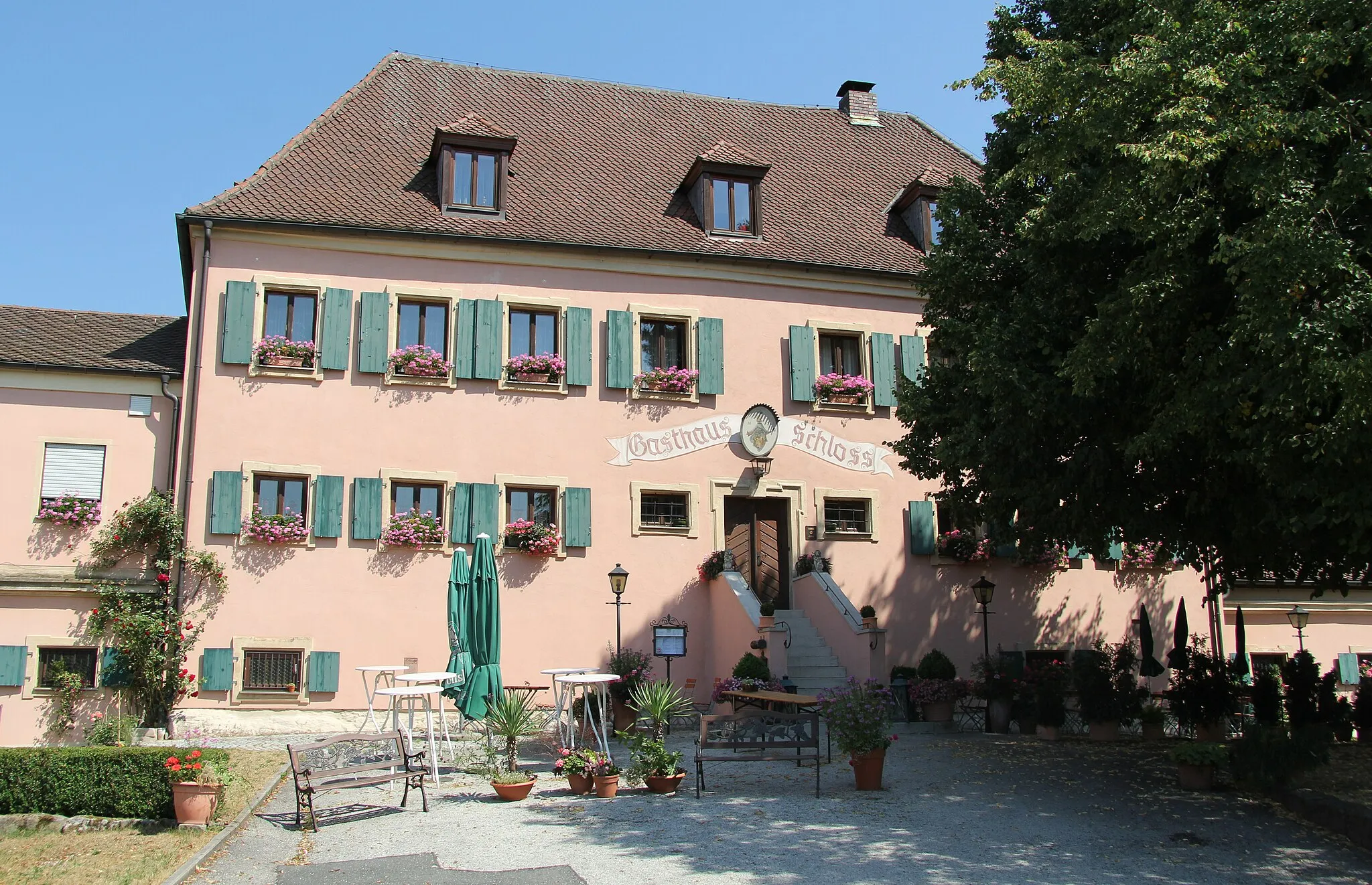 Photo showing: Schloss in Eckenhaid, Mittelfranken; Hauptgebäude
