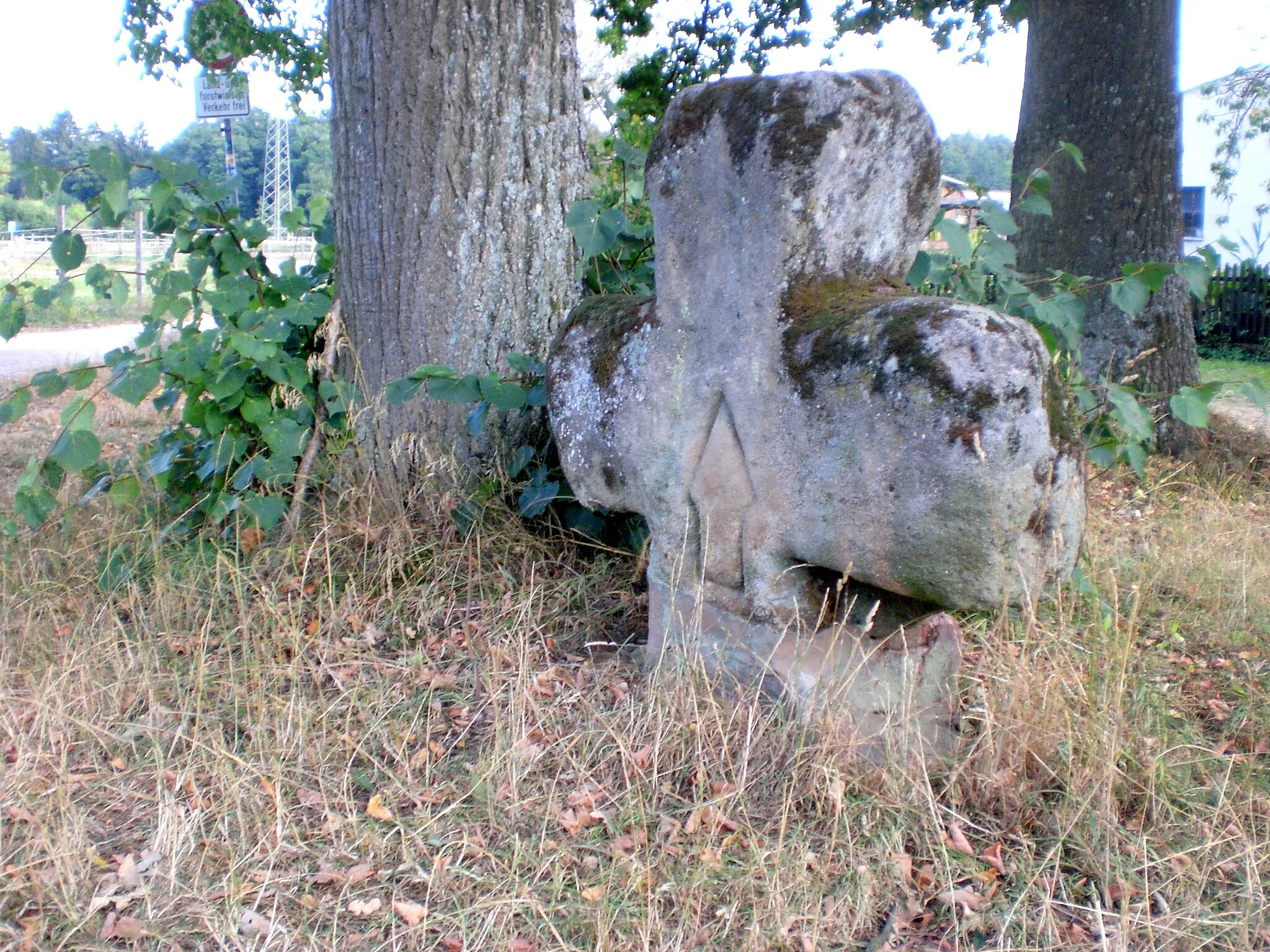 Photo showing: Steinkreuz in Röthenbach bei Altdorf