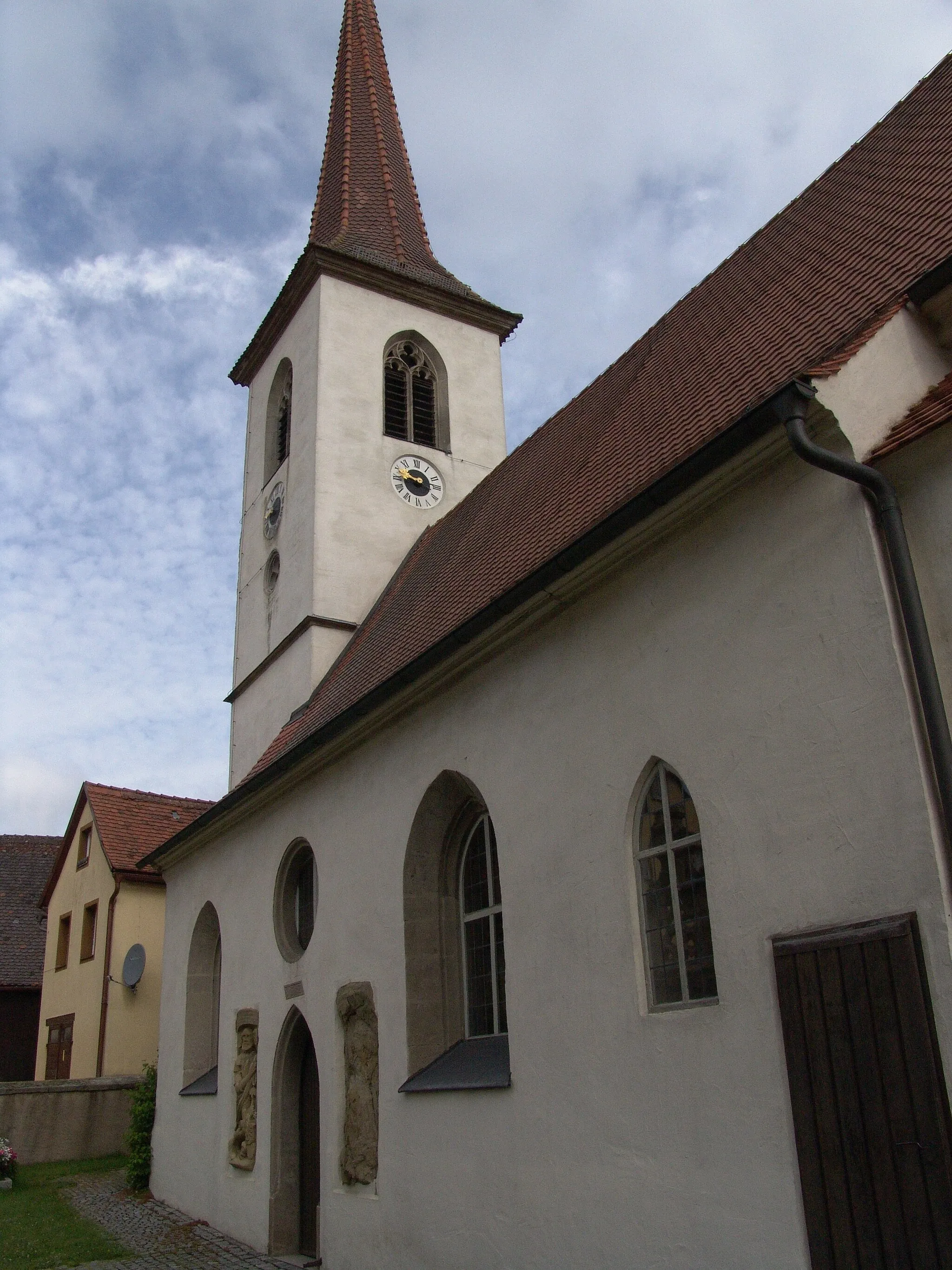 Photo showing: evang.-luth. Kirche St. Mauritius in Jochsberg