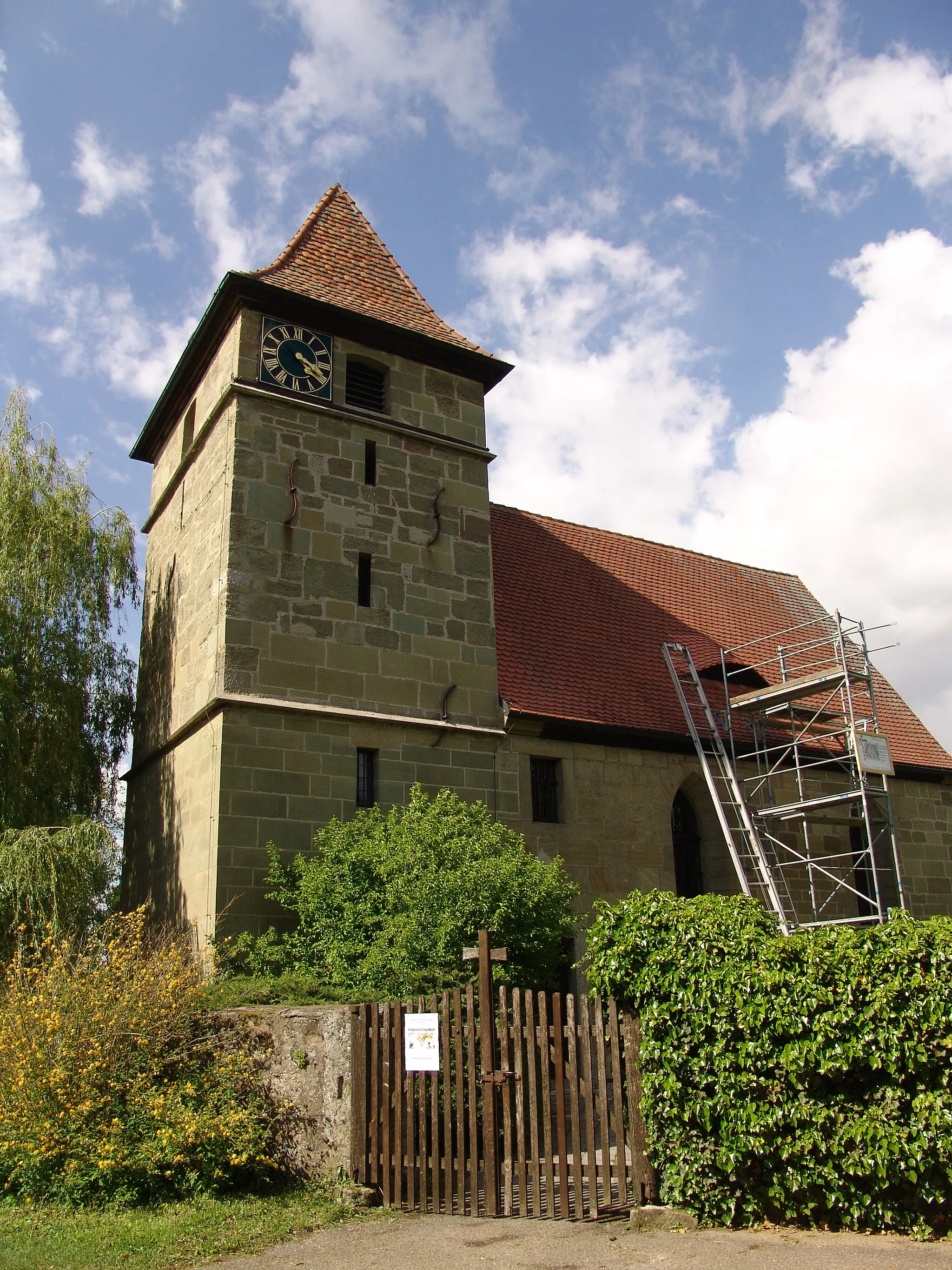 Photo showing: evang.-luth. Kirche St. Alban in Untergailnau